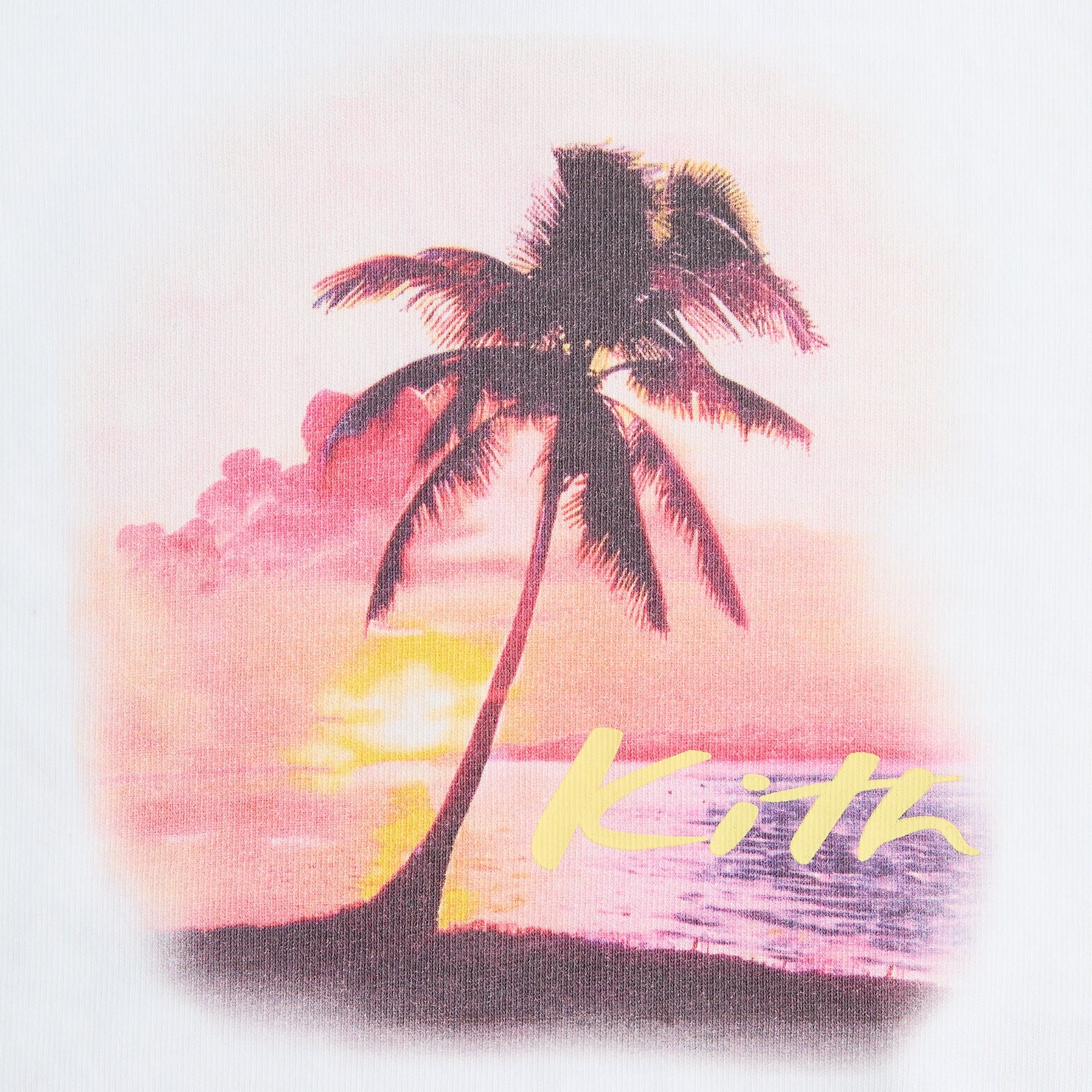 Kith Baby Sunset Palm Graphic Tee - White
