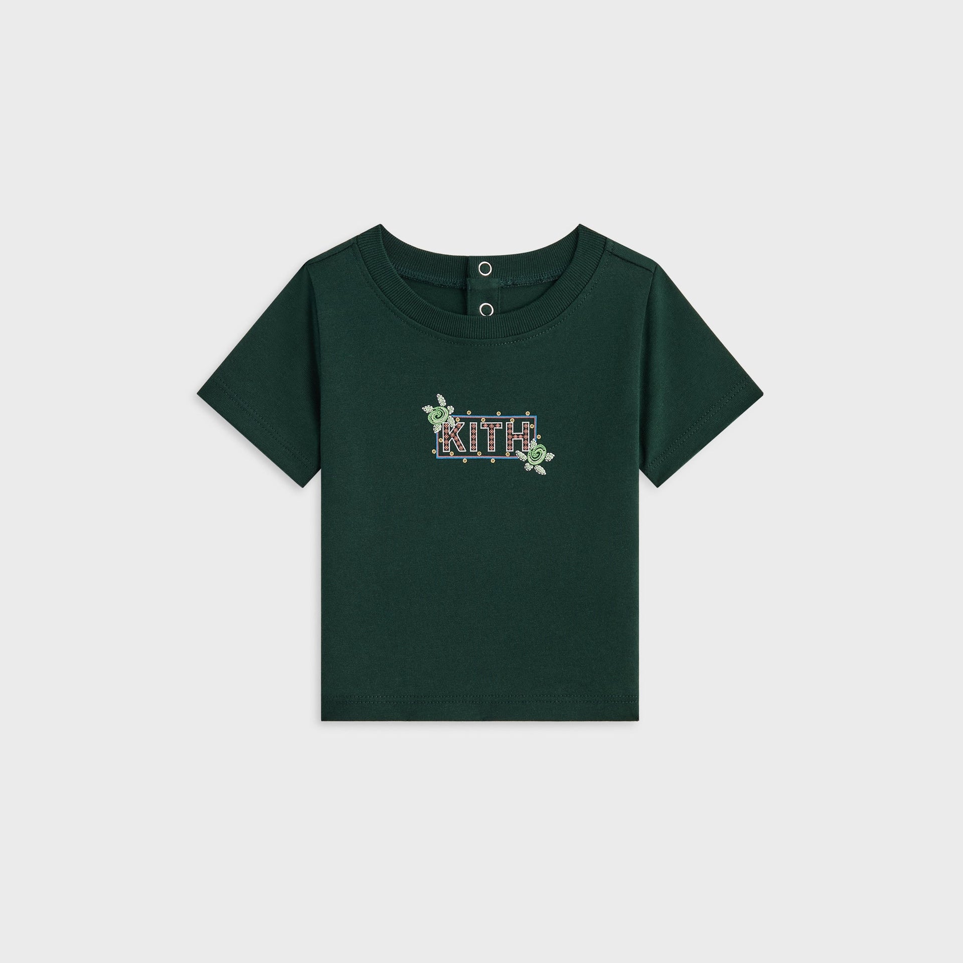Kith Baby Beach Tile Classic Logo Graphic Tee - Stadium