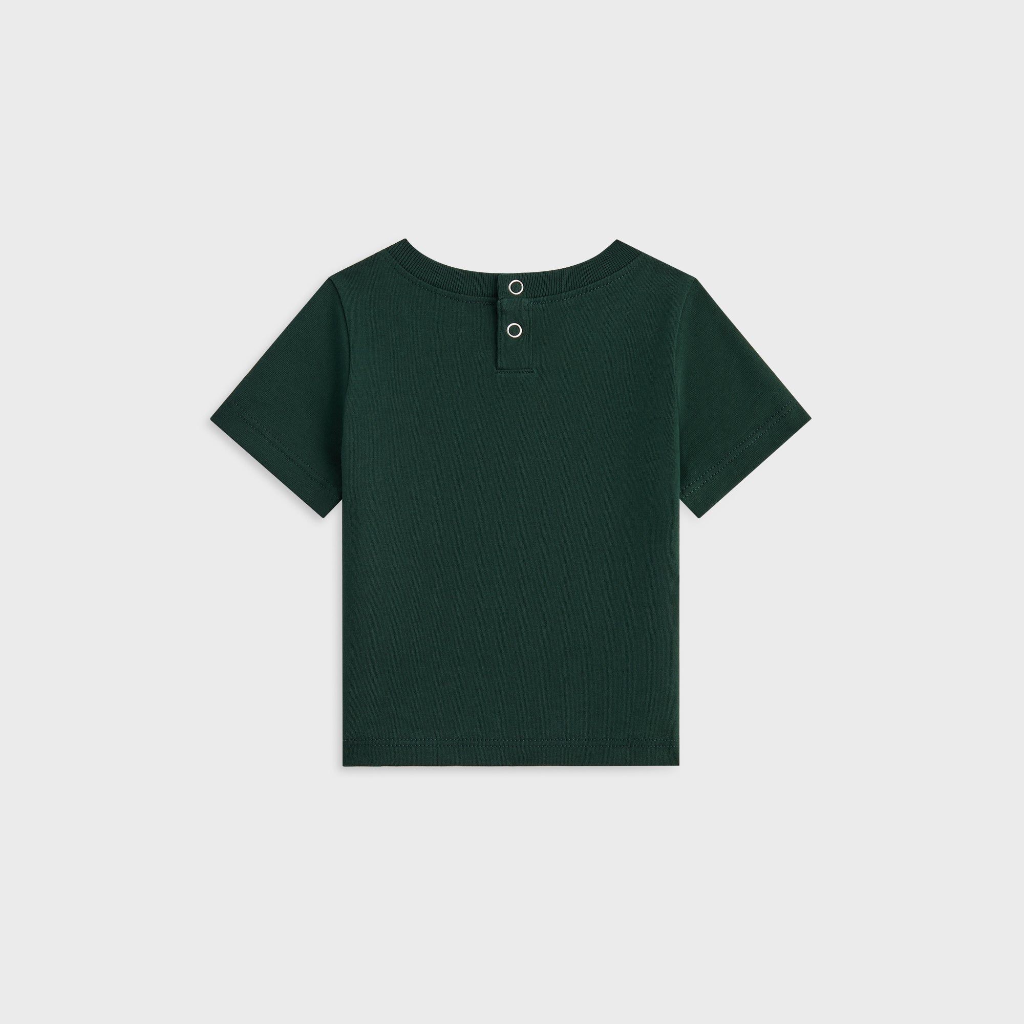 KITH ホワイト Tシャツ XS 刺繍ロゴ 深緑 緑　夏服 Kith Baby Beach Tile Classic Logo Graphic Tee - Stadium – Kith Japan
