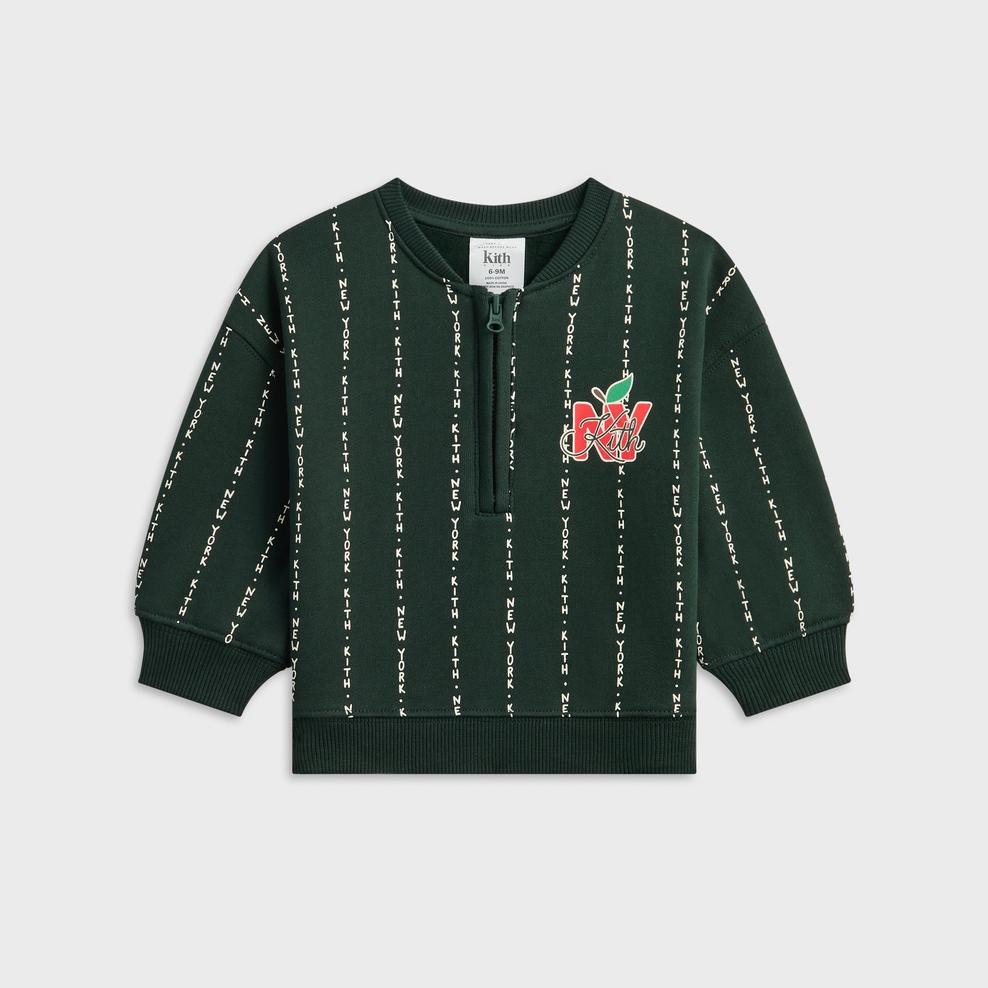 Kith Baby Nelson Quarter Zip - Stadium – Kith Japan