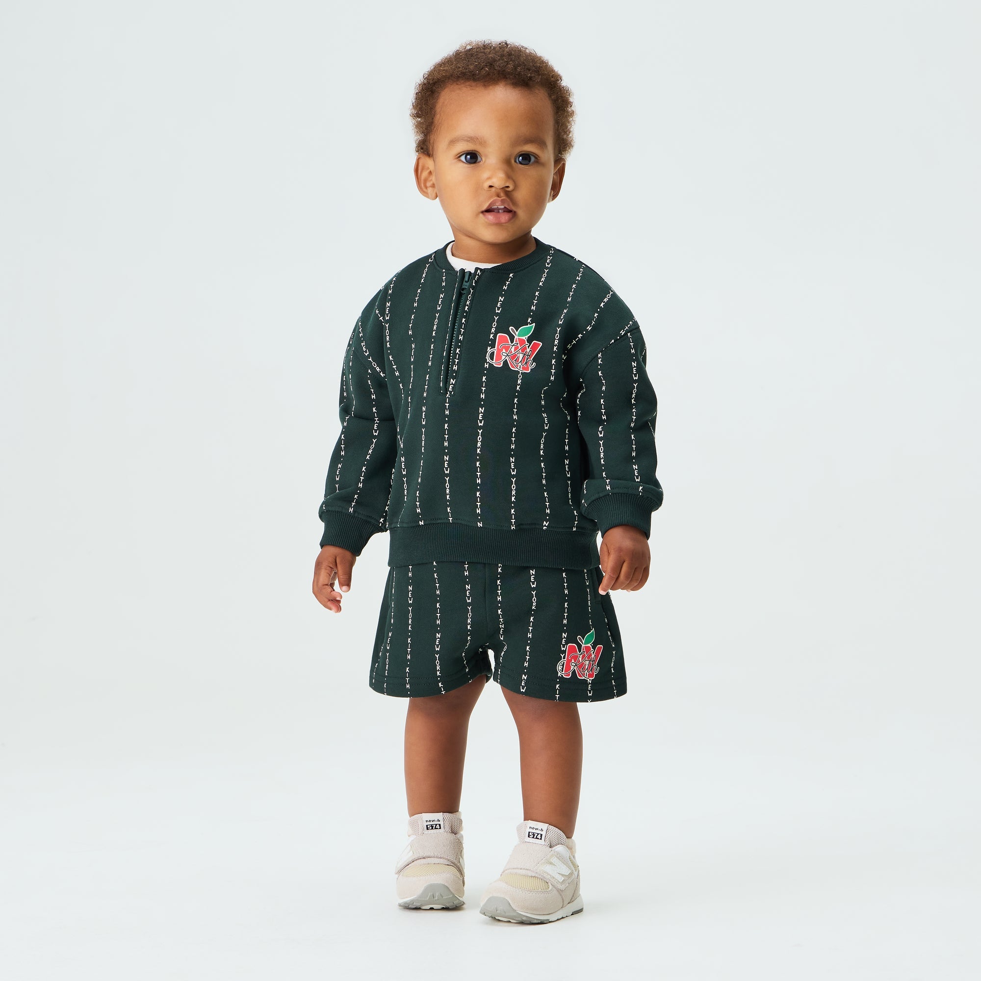 Kith Baby Nelson Quarter Zip - Stadium – Kith Japan