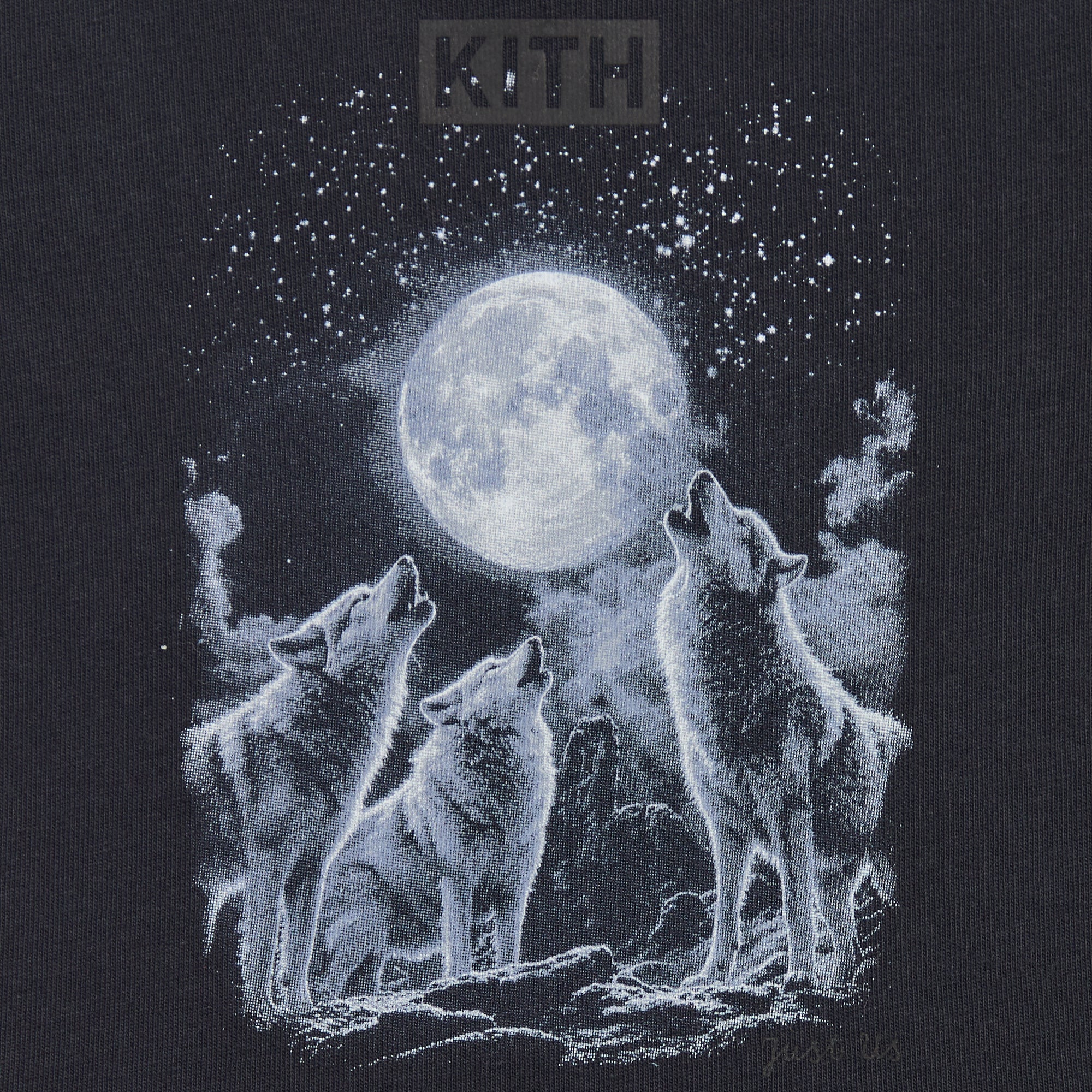 kith特大ポスター正規品 Kith Baby Coyote Short Sleeve Tee - Black – Kith Japan