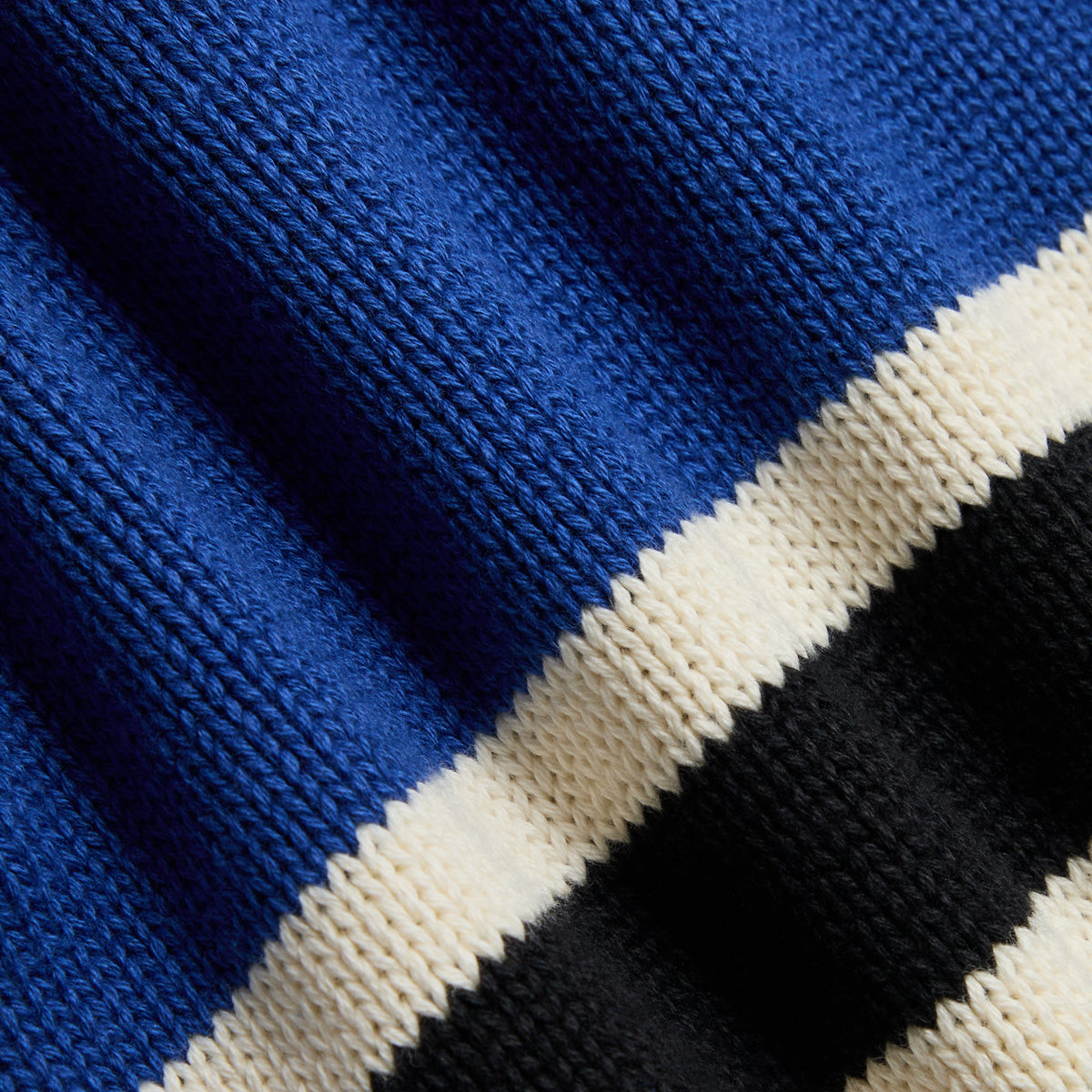 Kith Baby Varsity Nelson Knit Crewneck - Cyanotype
