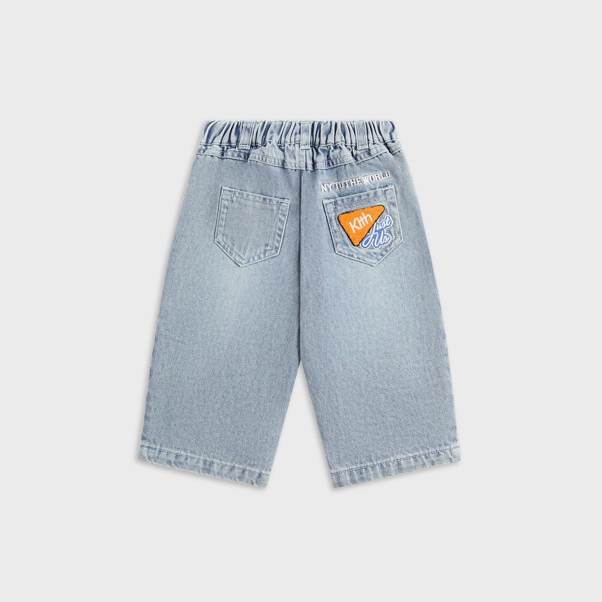 Kith Baby NY to the World Denim Wide Leg Heston Jean - Light
