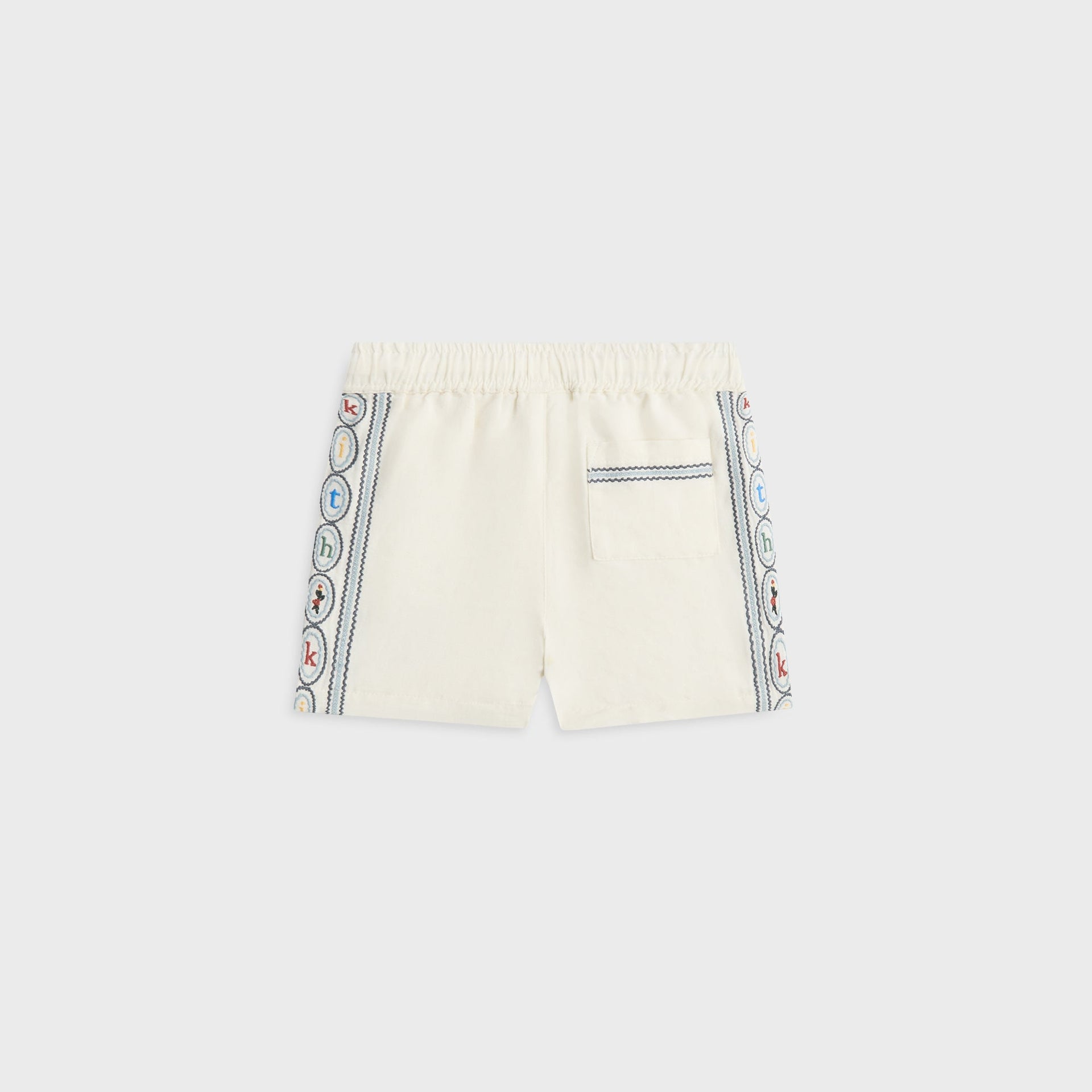 Kith Baby Novelty Embroidered Thompson Short - Silk