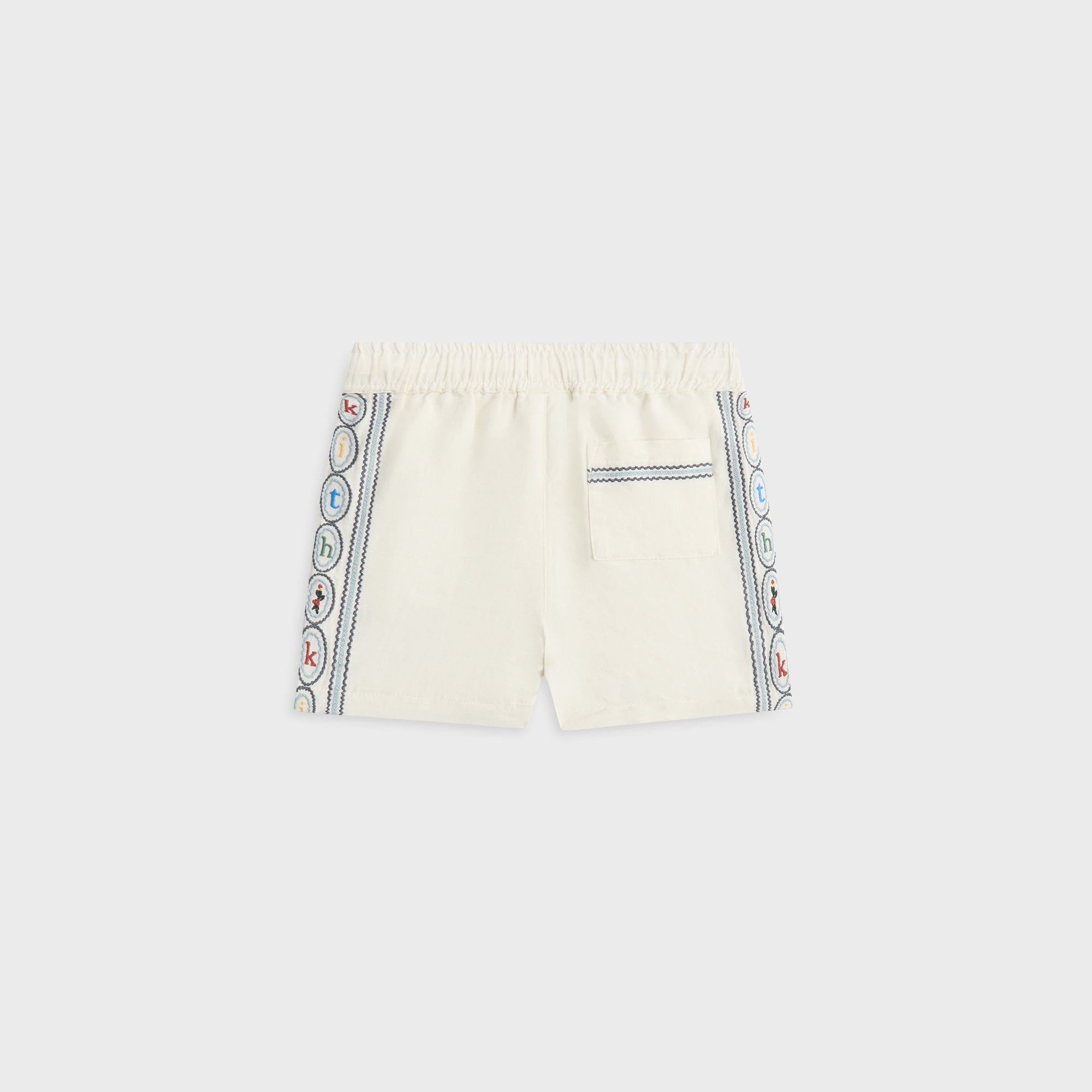 Kith Baby Novelty Embroidered Thompson Short - Silk - PH – Kith Japan