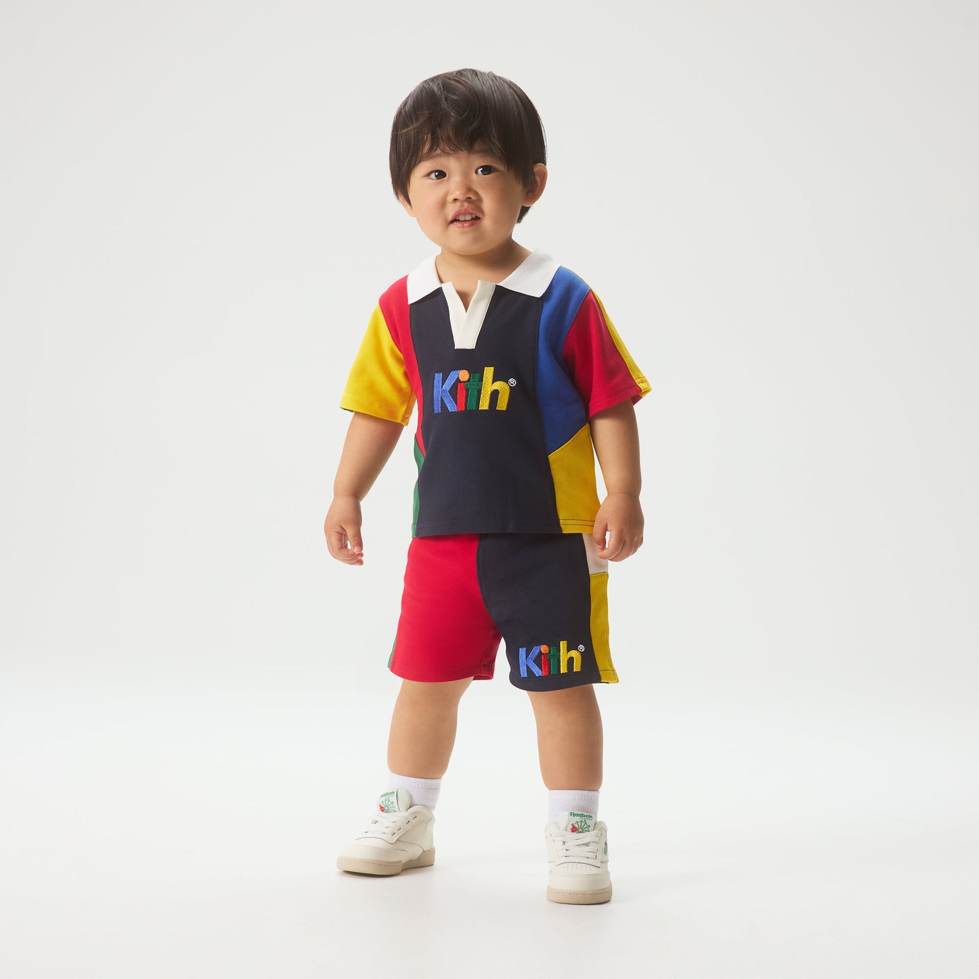 Kith Baby Graham Color-Blocked Short - Nocturnal