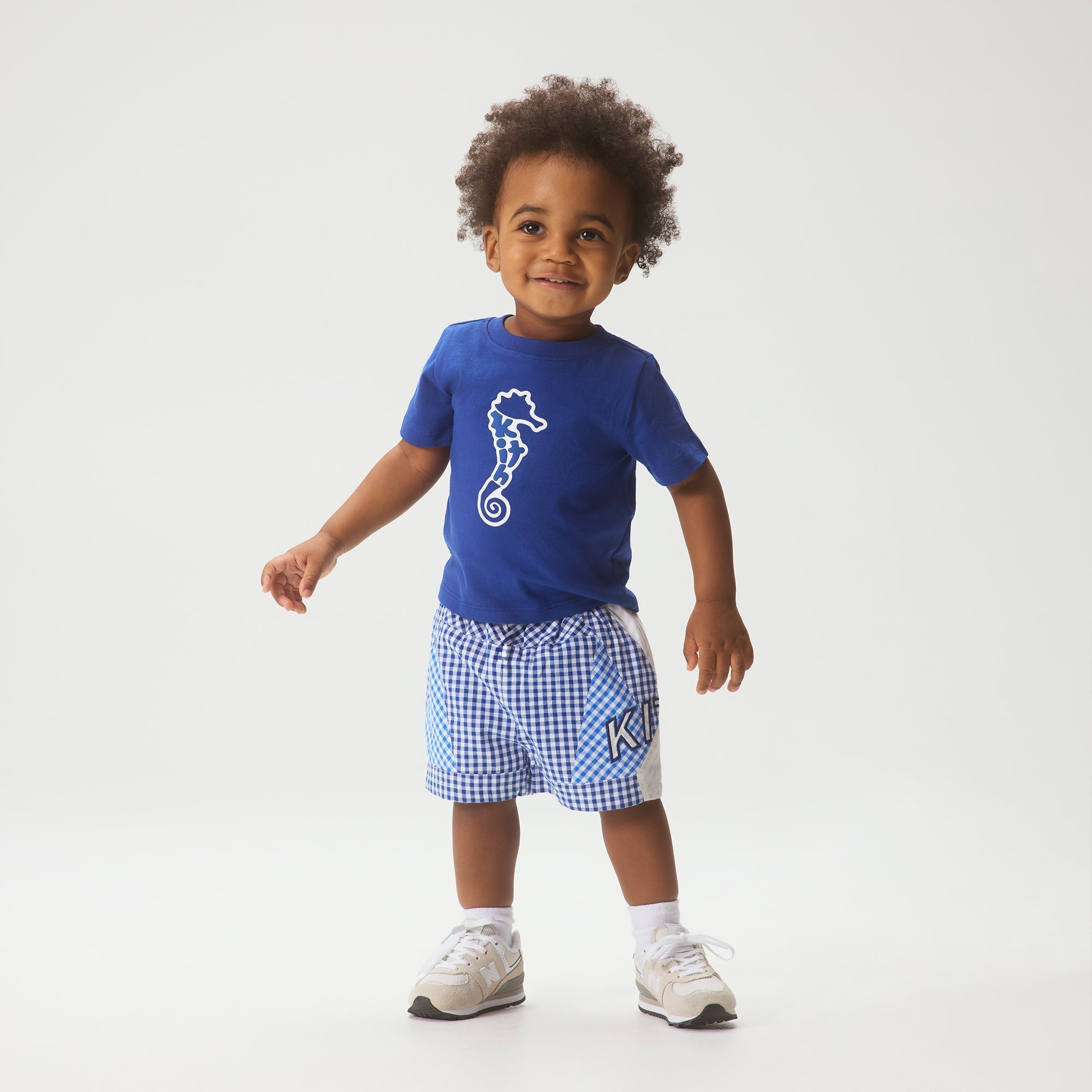 Kith Baby Color-Blocked Gingham Turbo Short - Layer – Kith Japan