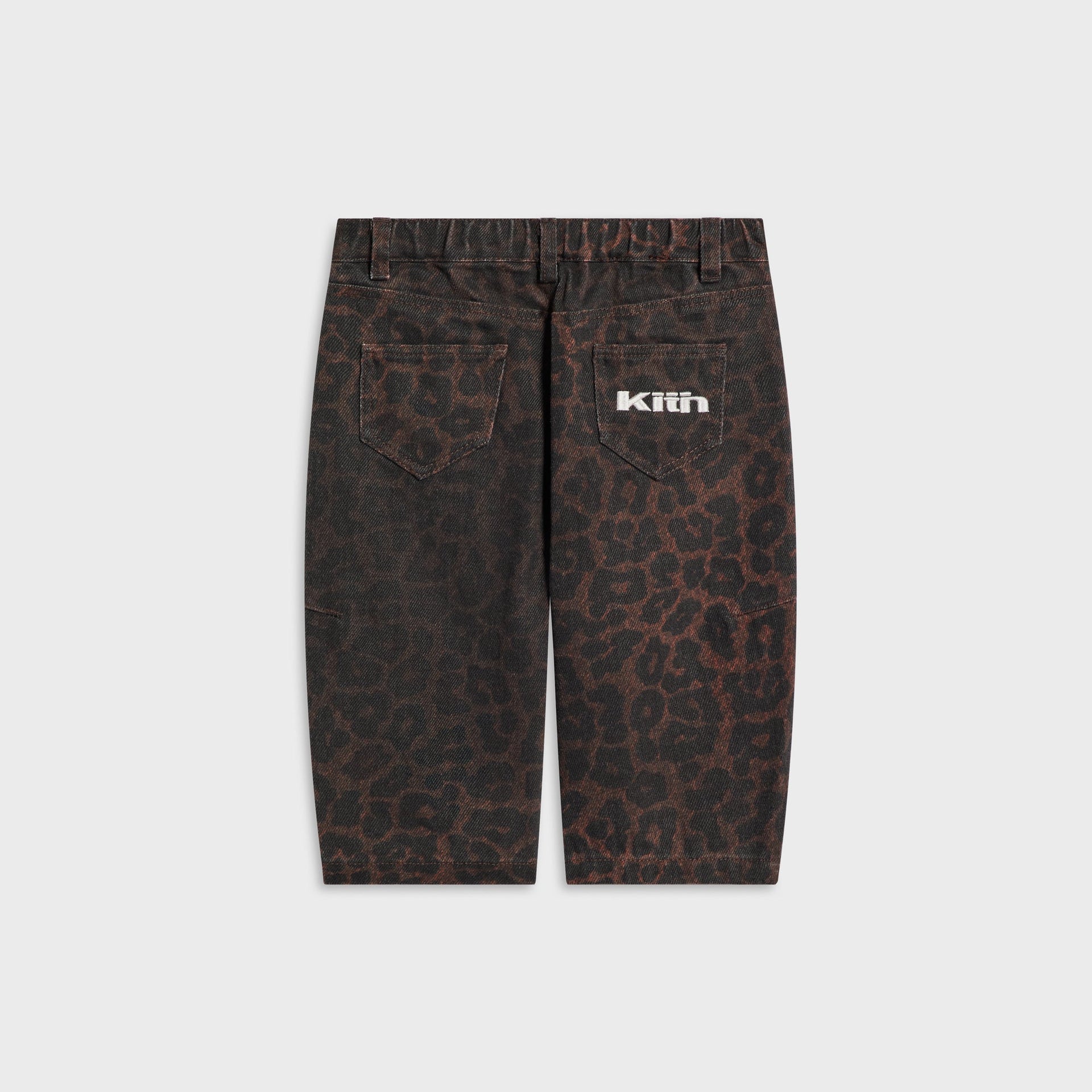 Kith Baby Leopard Heston Wide Leg Jean - Incognito