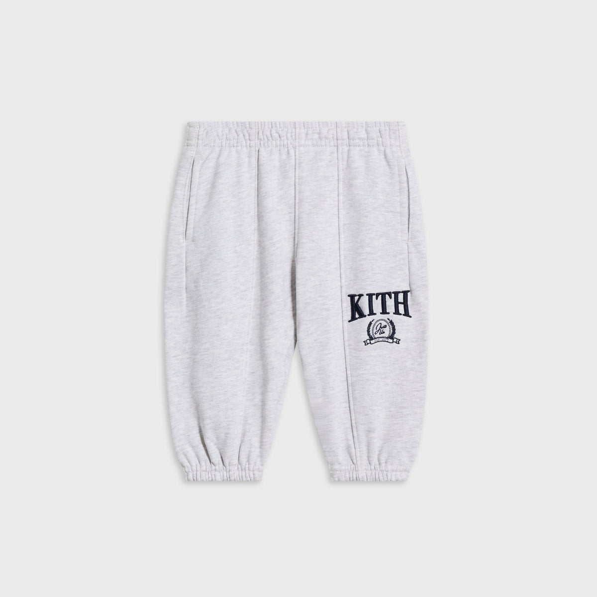Kith Baby Collegiate Nelson Sweatpant - Light Heather Grey