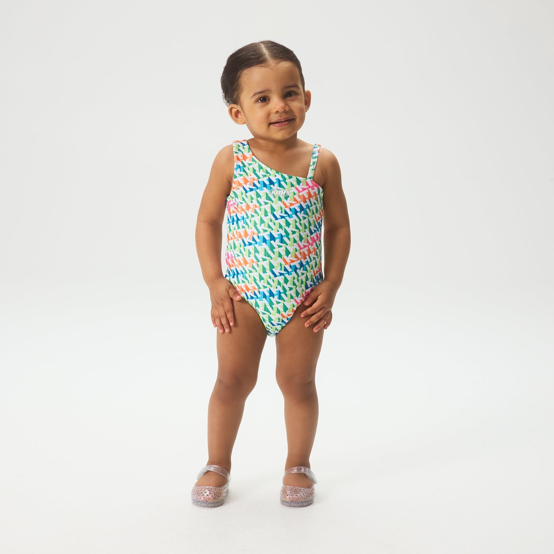 Kith Baby 3D Monogram Gemma One-Piece Suit - Periodot
