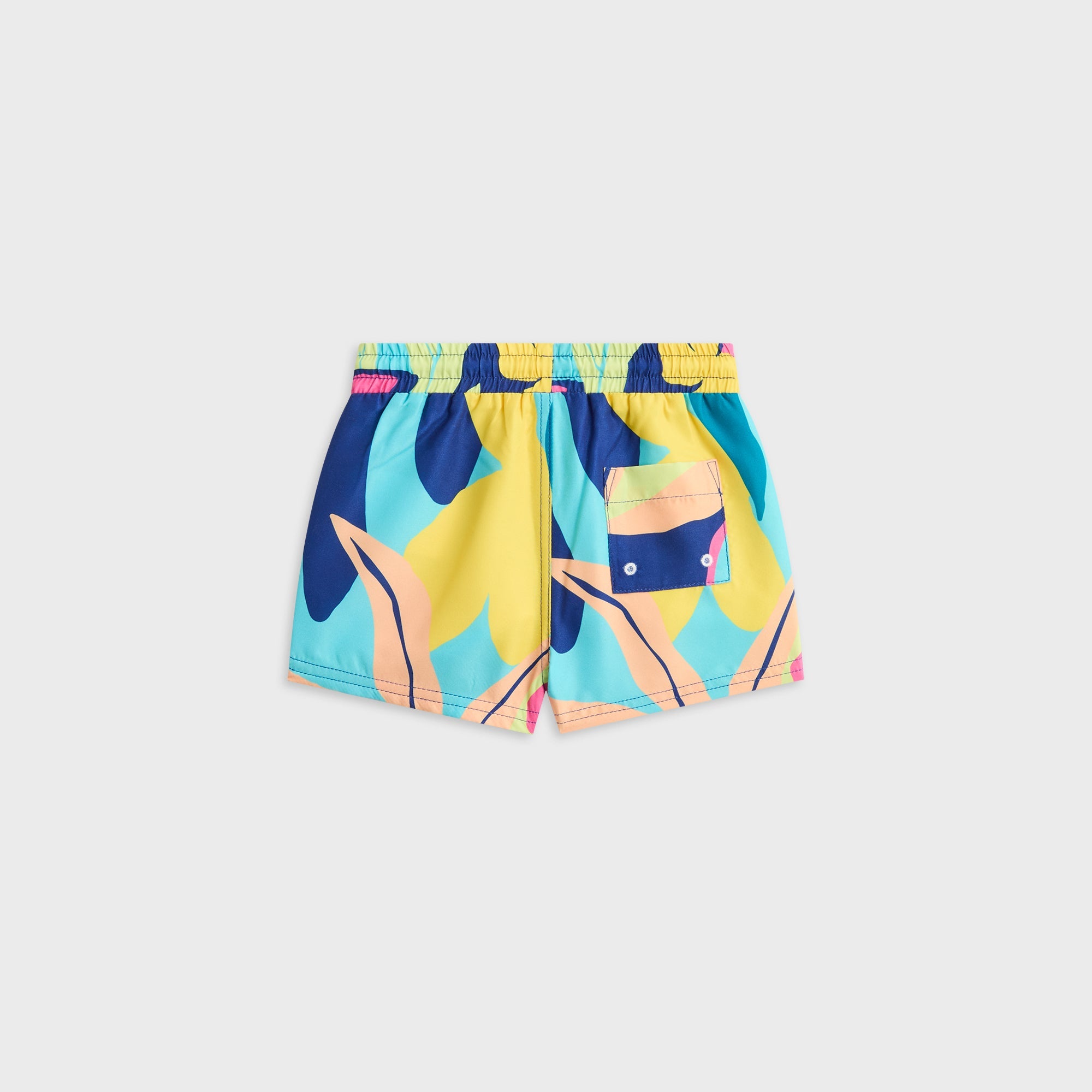 Kith Baby Abstract Tropical Kai Swim Trunk - Multi – Kith Japan