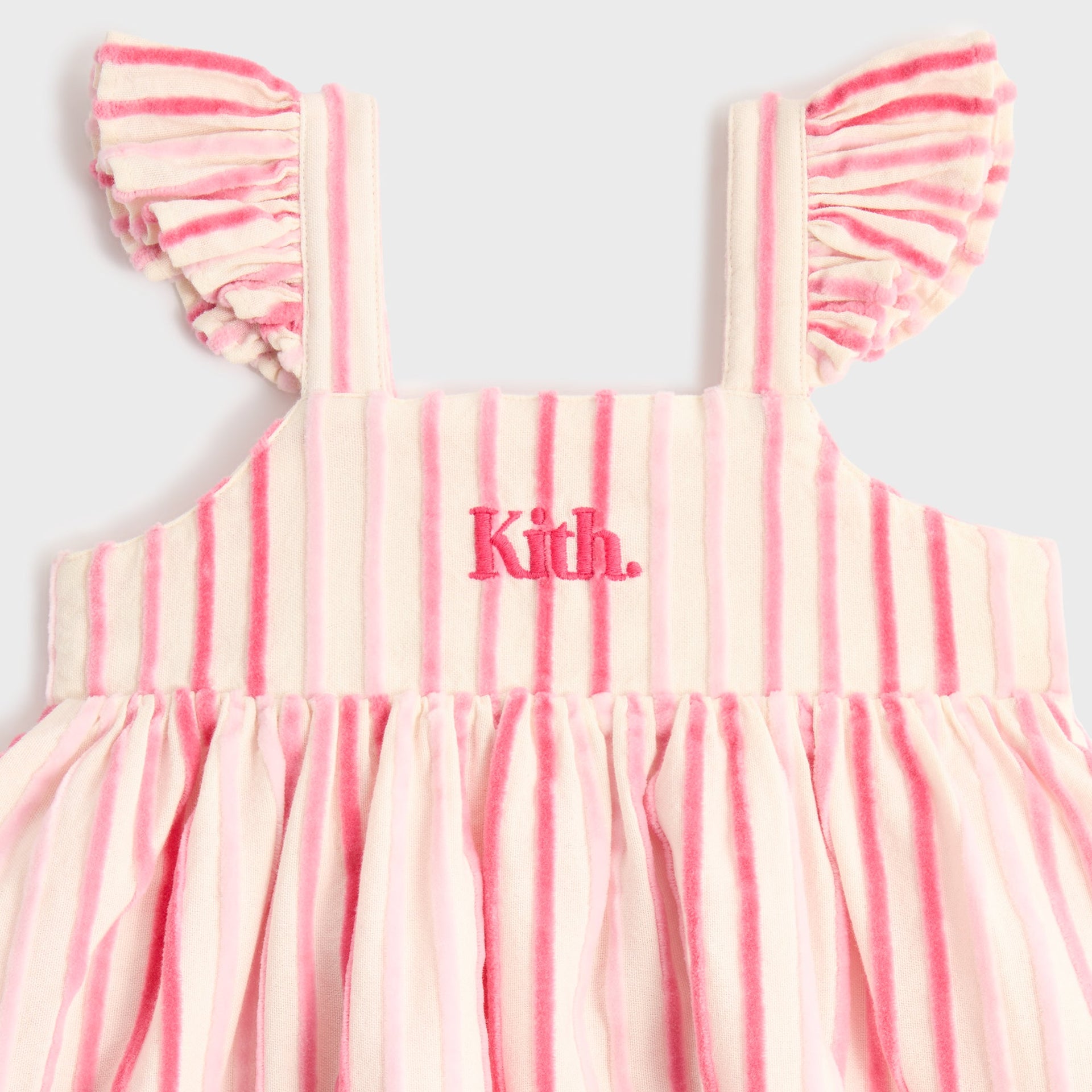 Kith Baby Chenille Stripe Amina Mini Dress - Protea