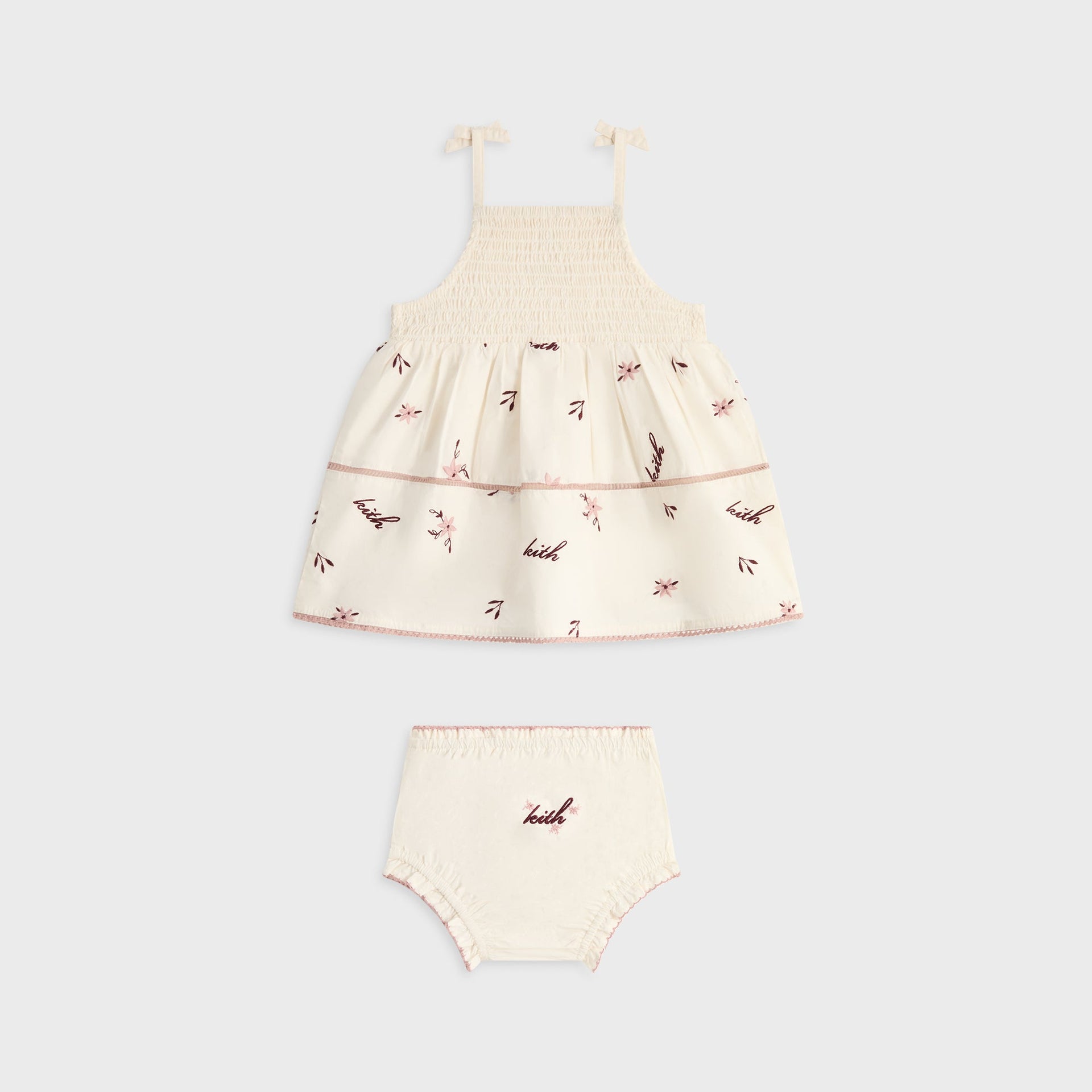 Kith Baby Peyton Novelty Mini Dress - White