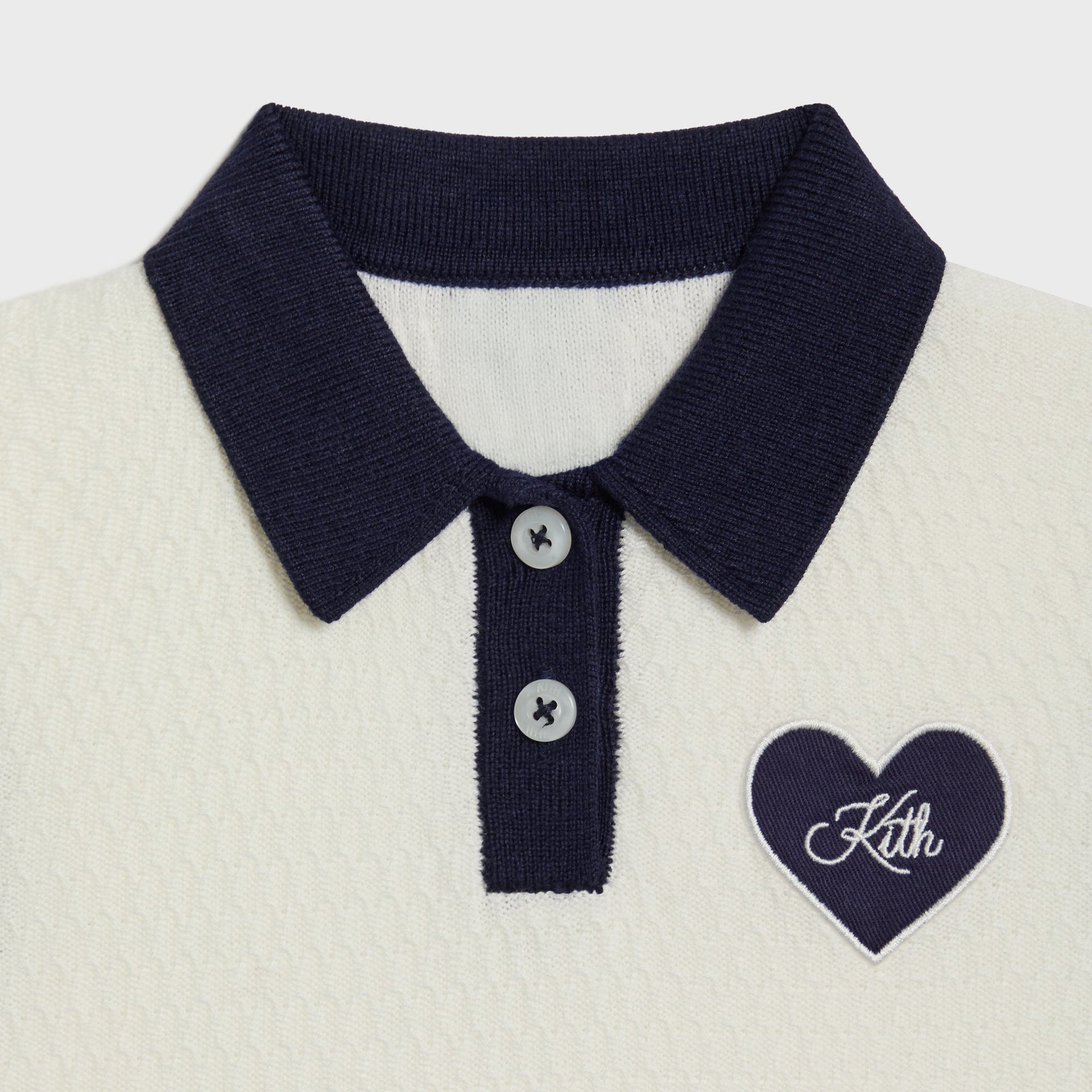 Kith Baby Knit Teagan Short Sleeve Polo Dress - Silk - PH