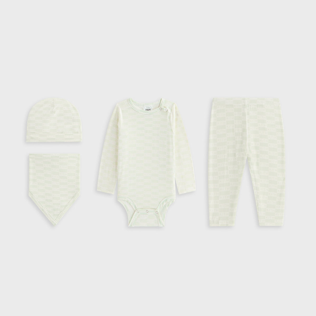 Kith Baby Monogram Box Gift Set - Dusty Aqua