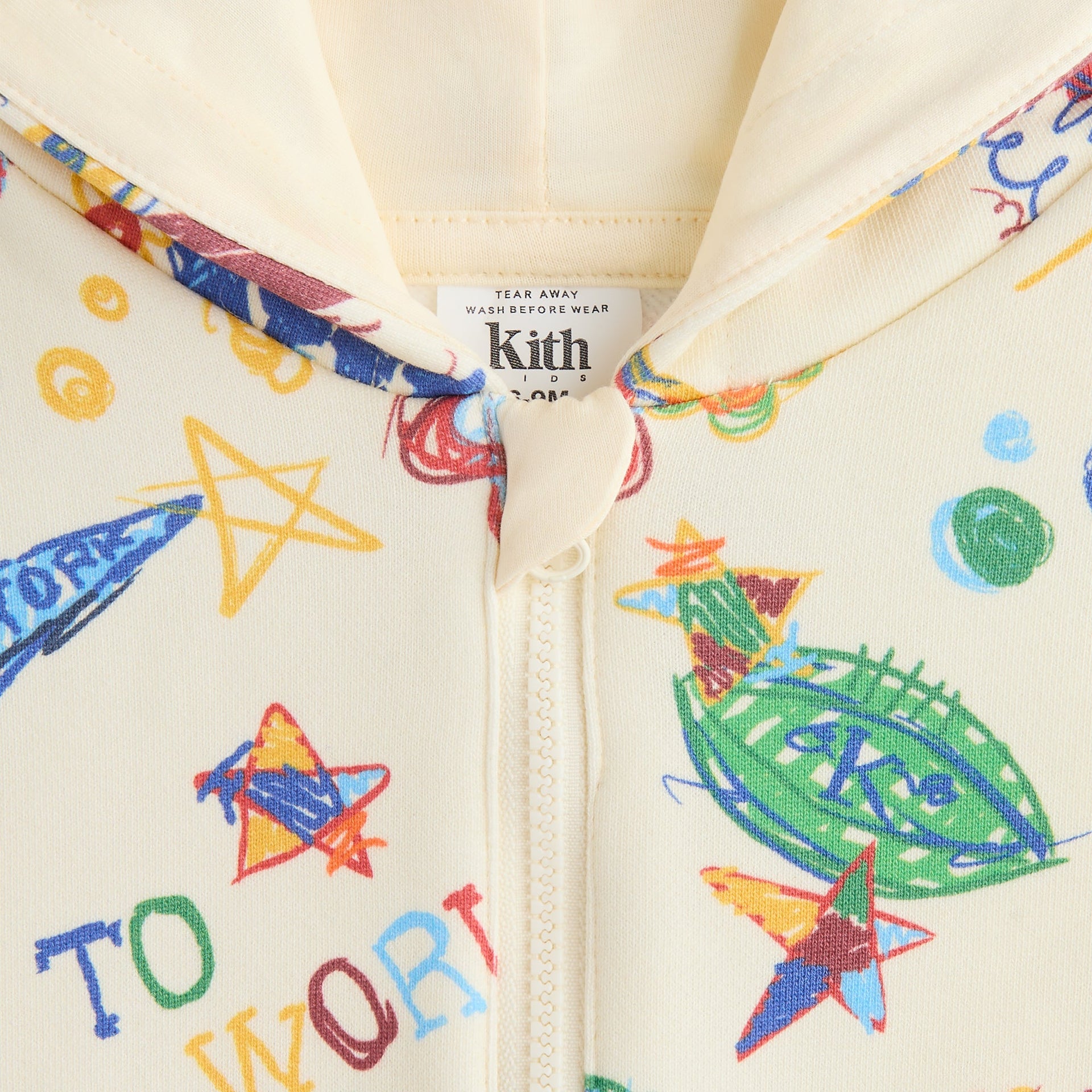Kith Baby NY Sketchbook Nelson Coverall - Sandrift