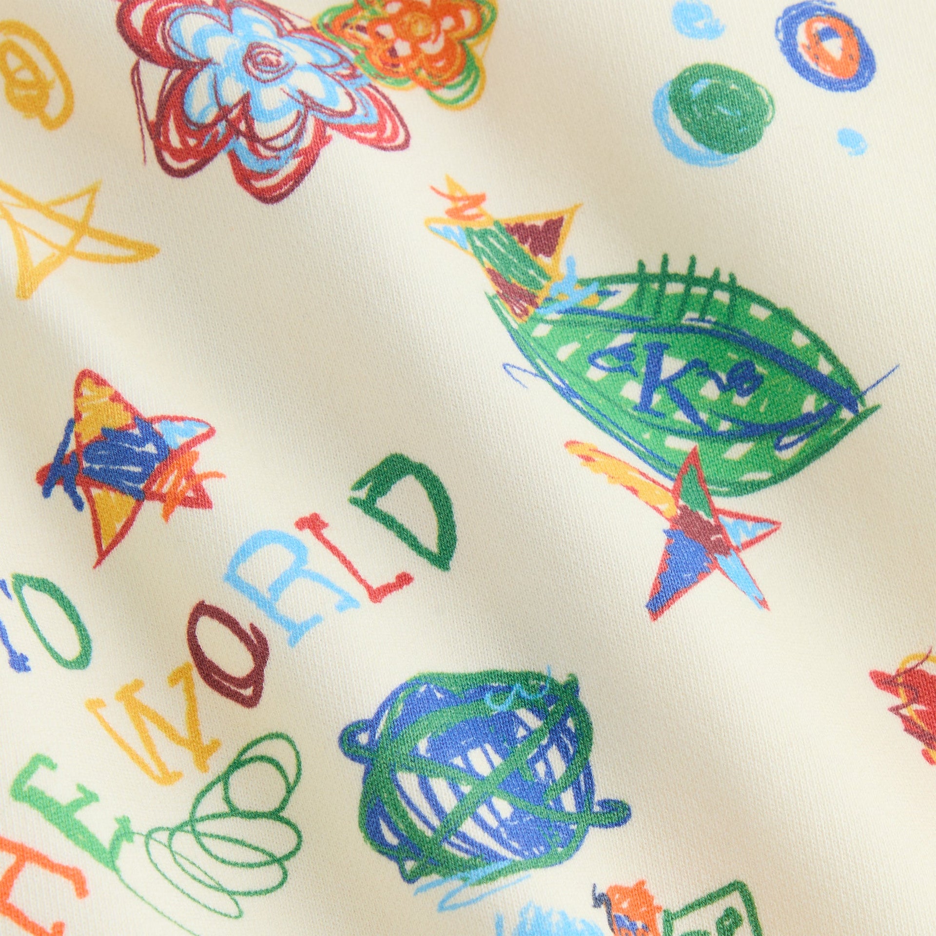 Kith Baby NY Sketchbook Nelson Coverall - Sandrift