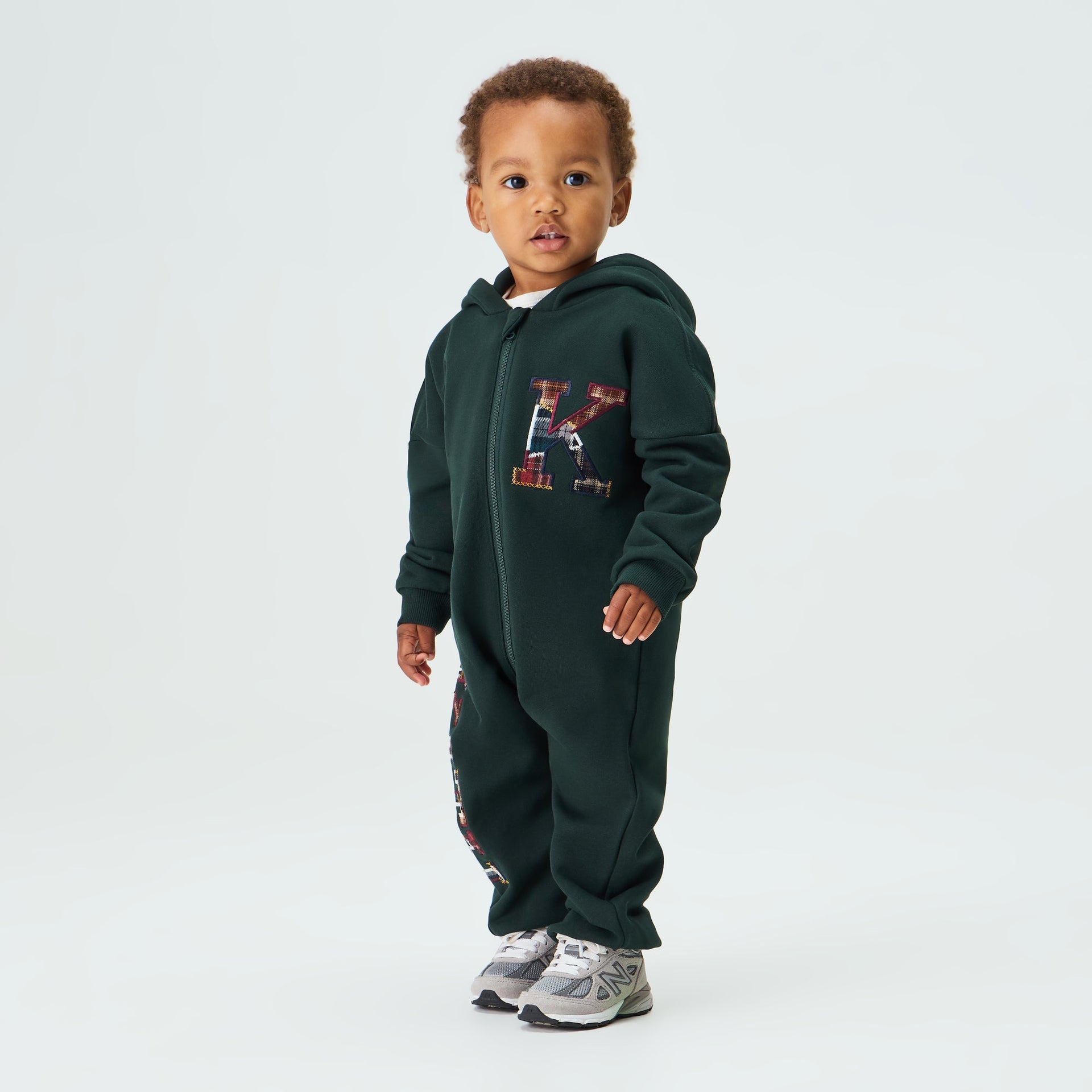 Kith Baby Varsity Letter Nelson Coverall - Stadium