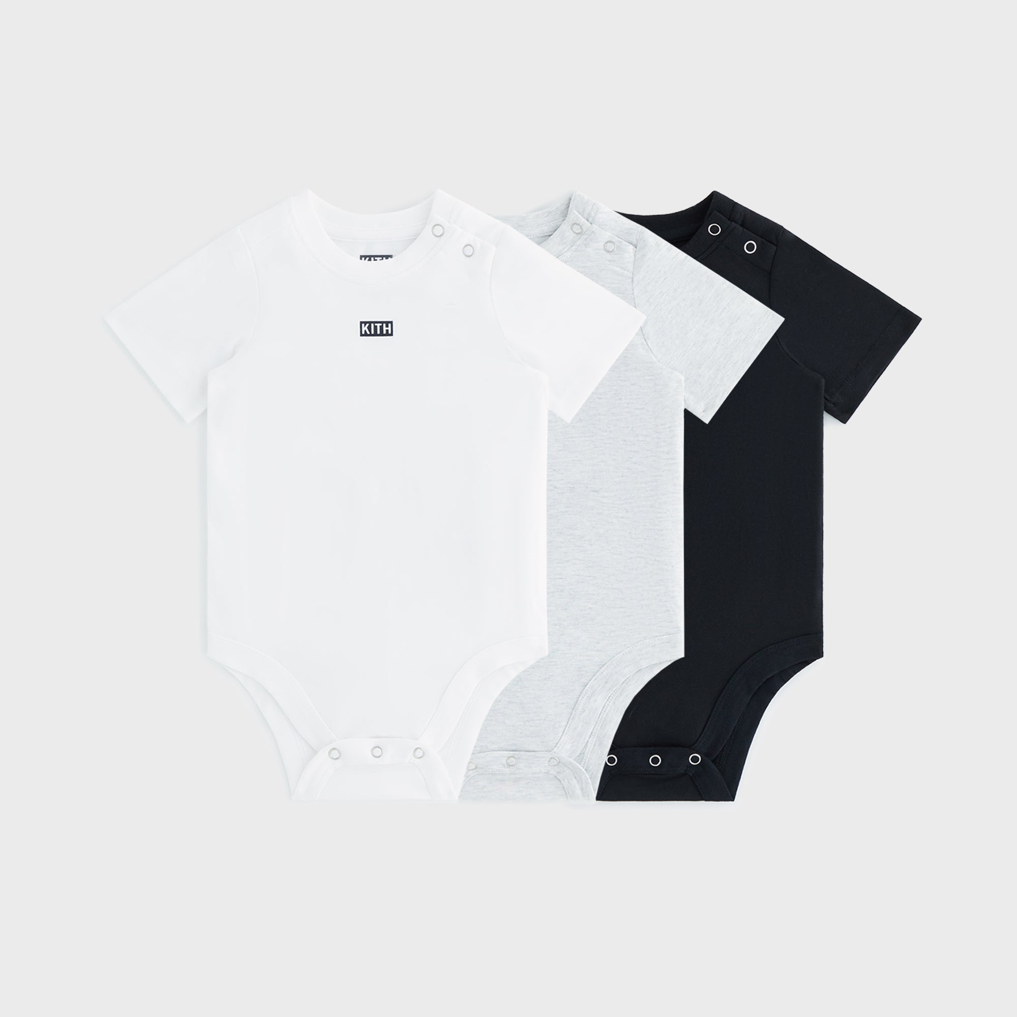 Kith Baby 3-Pack Origins Onesie - Black – Kith Japan