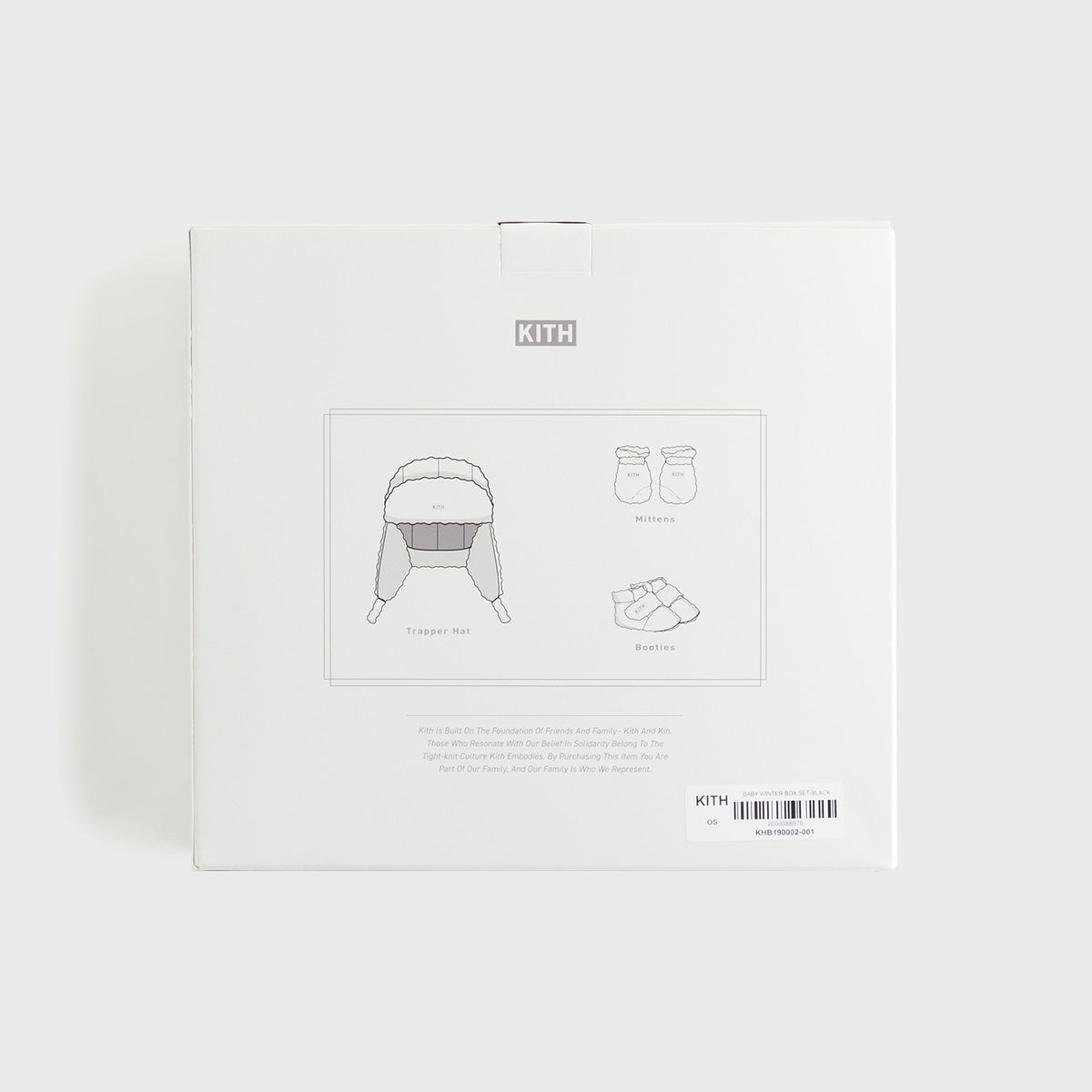 Kith Baby Winter Box Set - Black