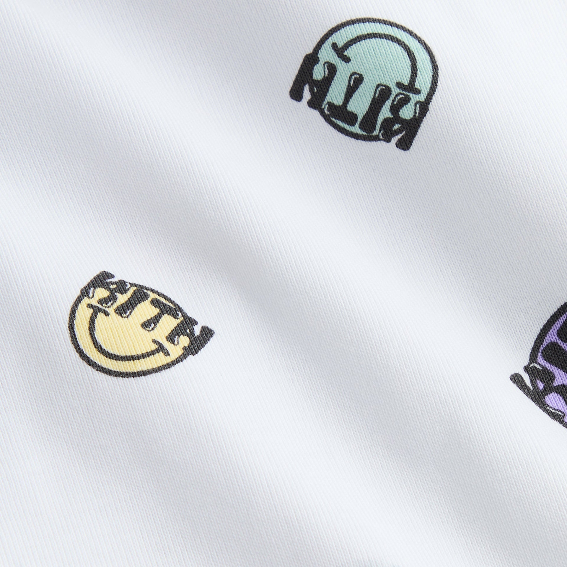 Kith Baby Printed Ribbed Bodysuit Set - White