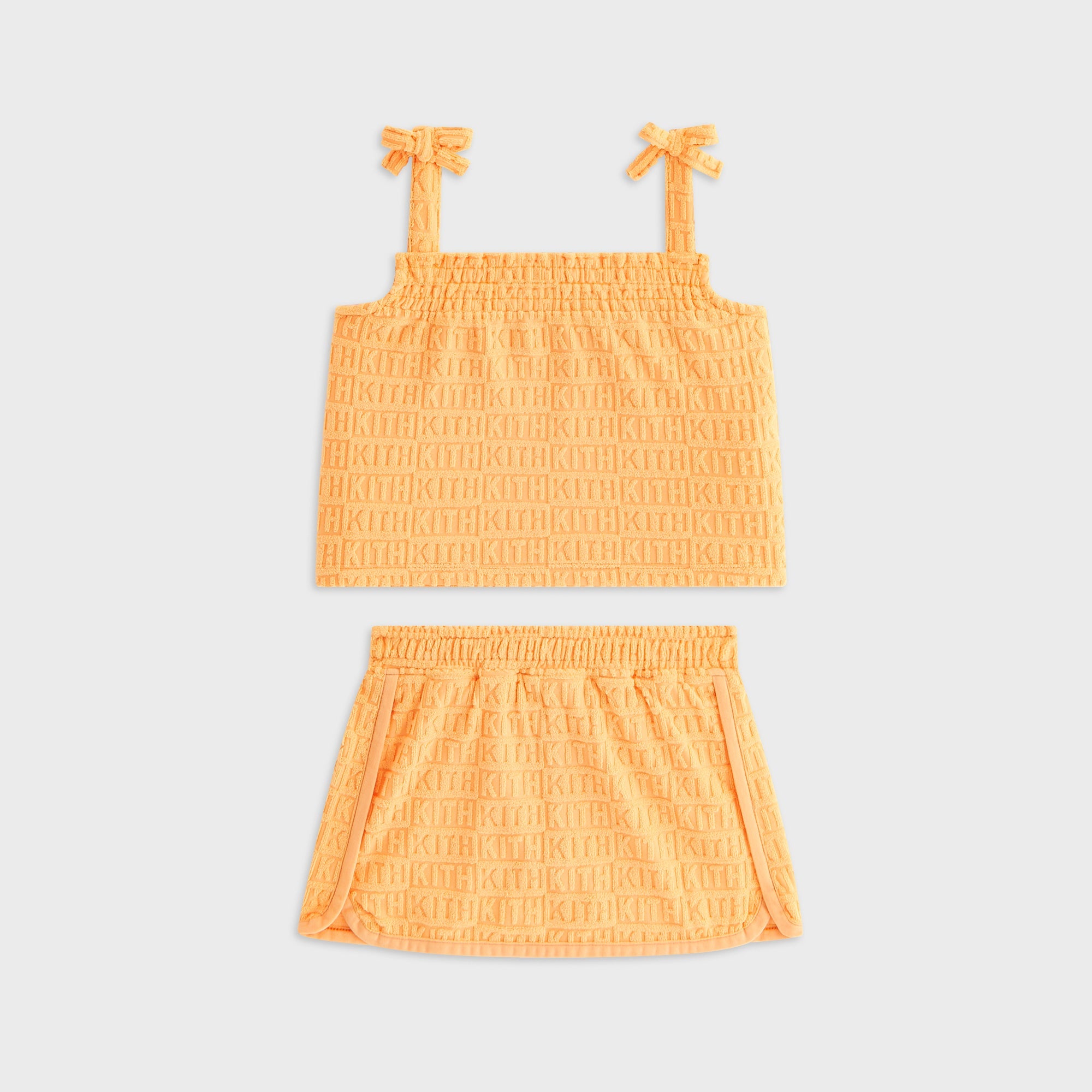 KITH ベージュ タオル生地セットアップ Kith Baby - Matching Sets | Kith JP – Kith Japan