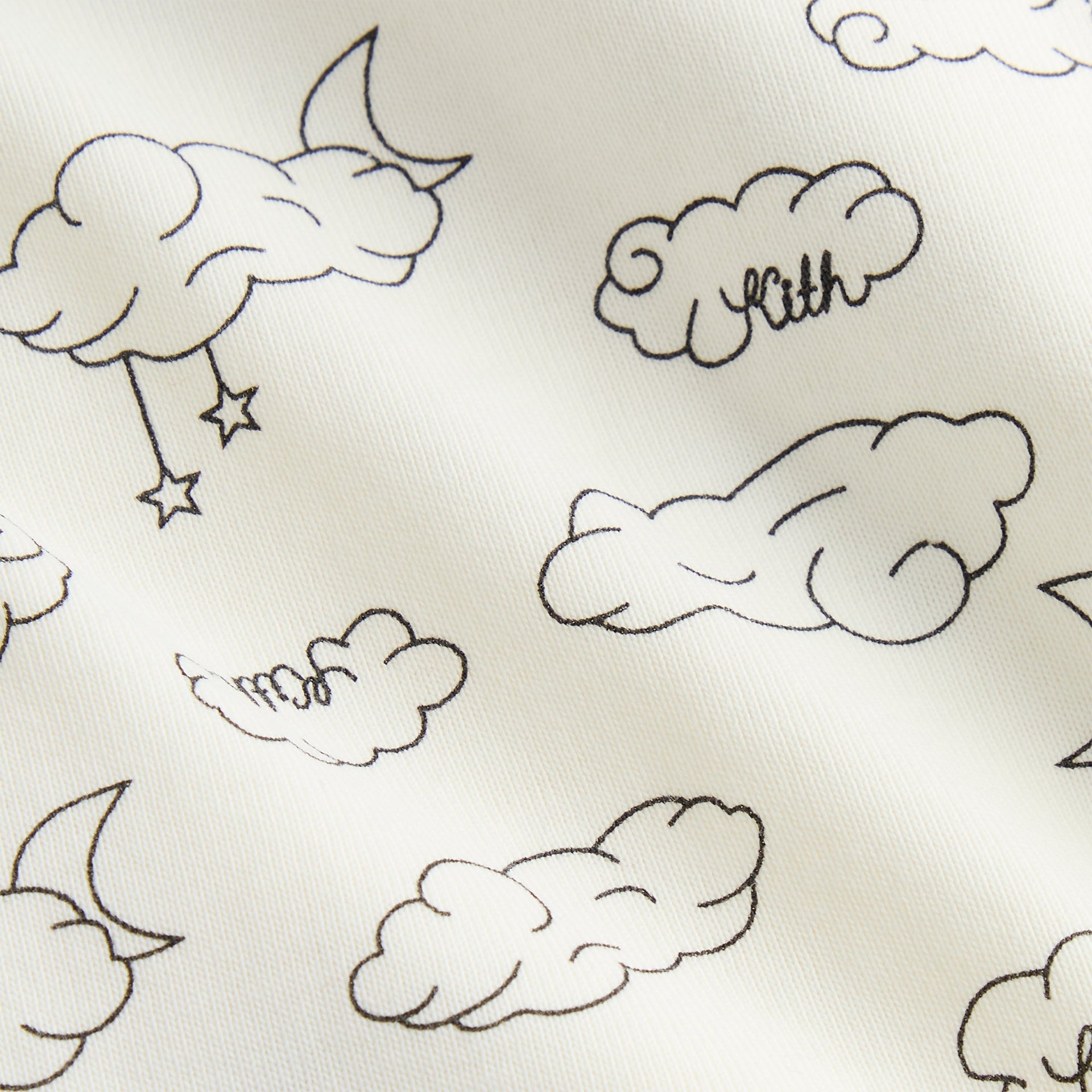 Kith Baby Printed Ribbed Bodysuit Set - Silk