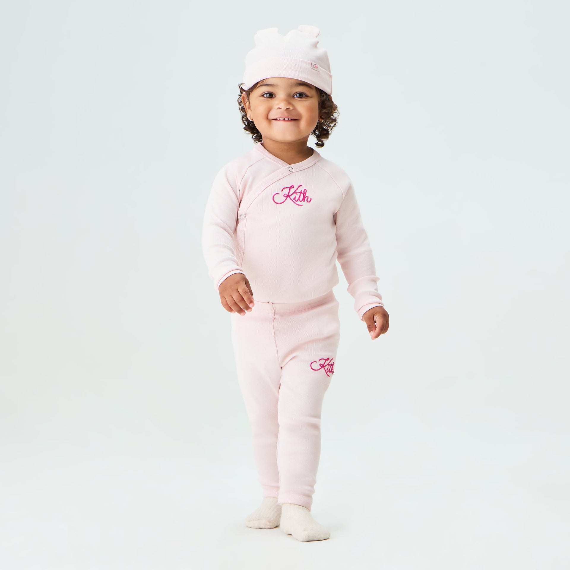 Kith Baby Rib Bodysuit Box Set - Bloom