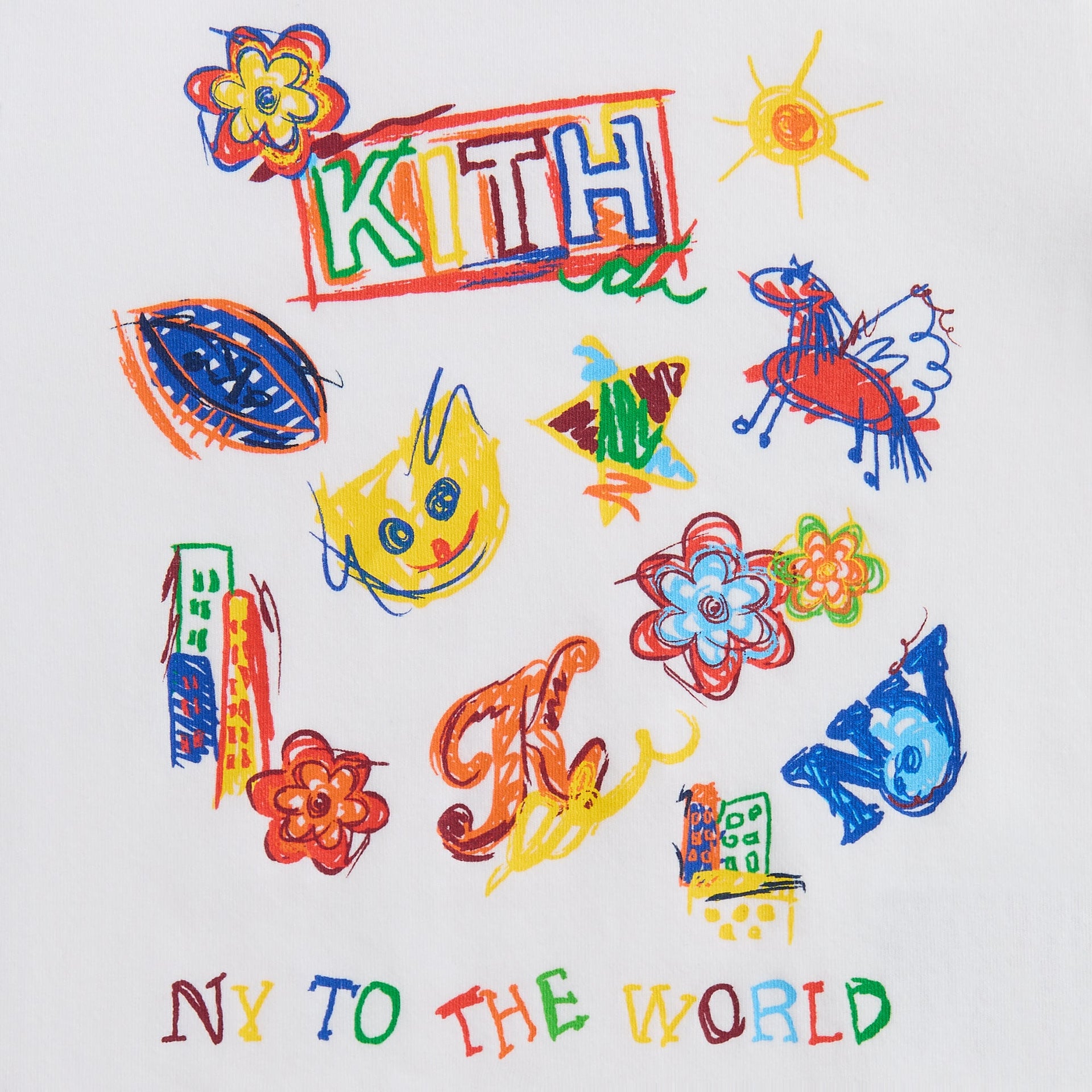 Kith Baby NY Sketchbook Logo Bodysuit - White