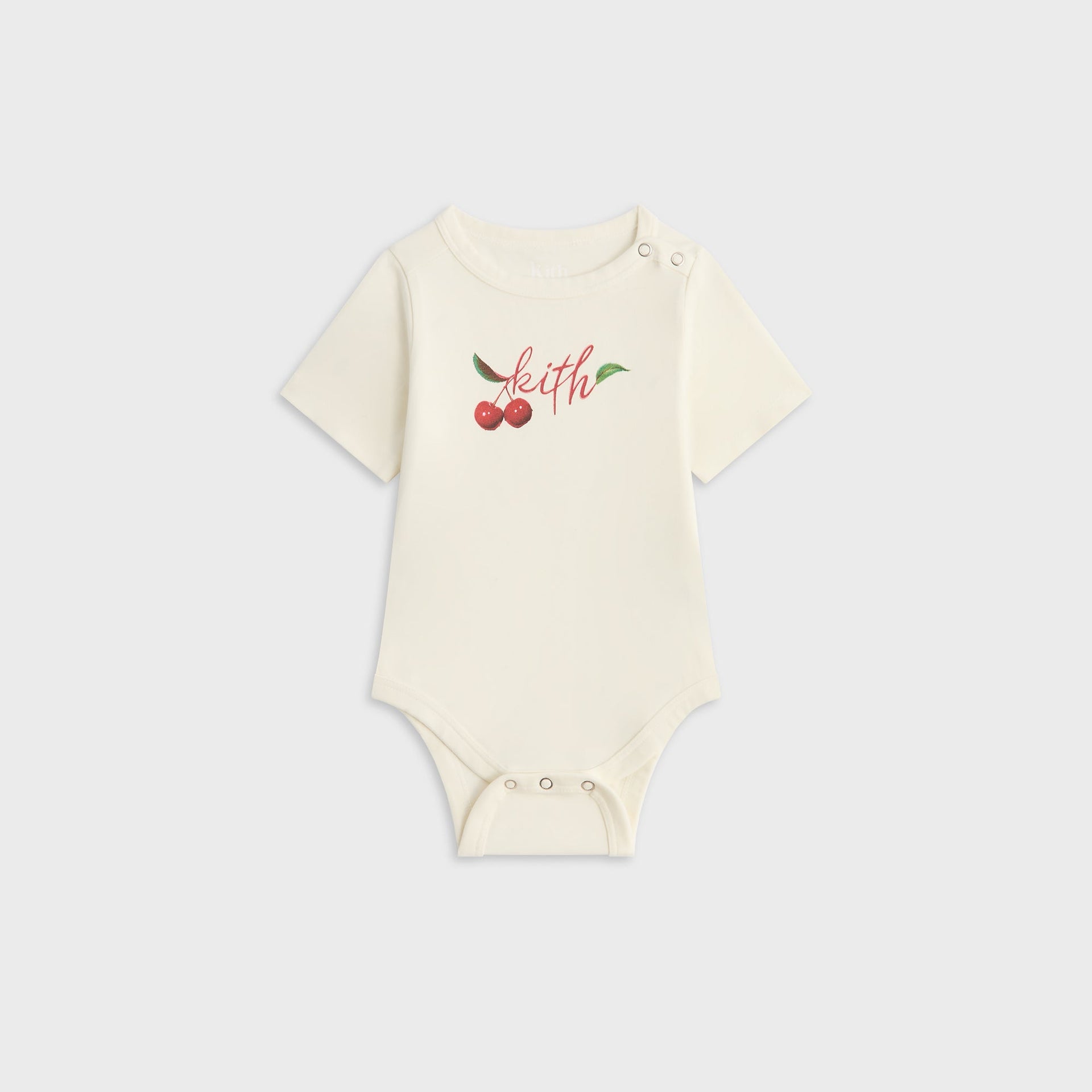 Kith Baby Cherry Short Sleeve Bodysuit - Silk
