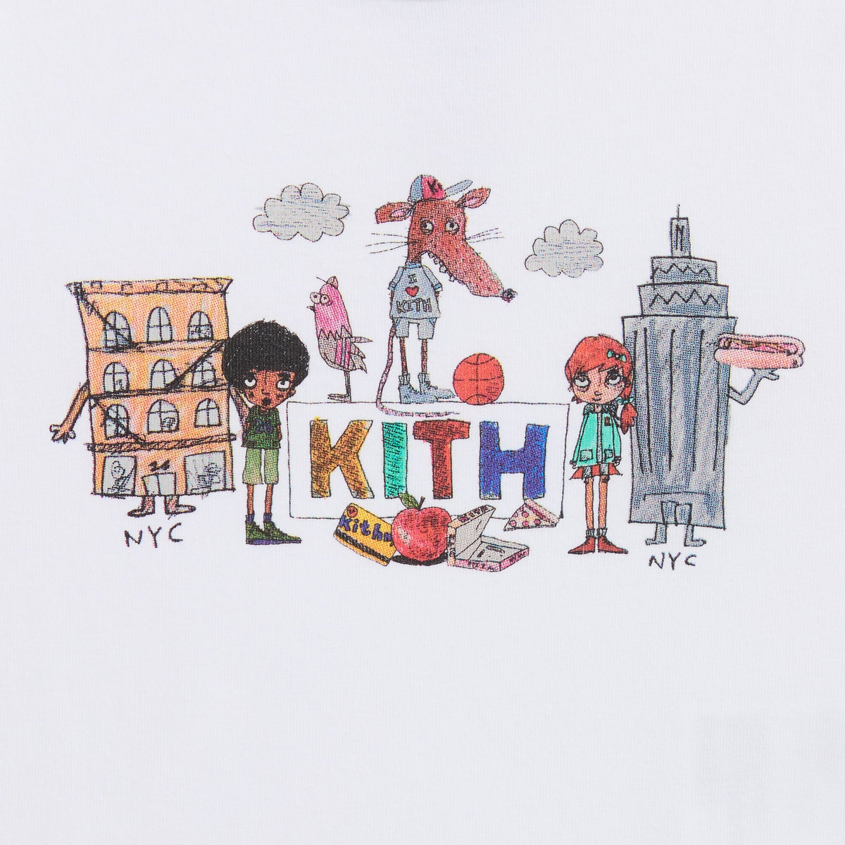 Kith Baby for Matthew Langille Graphic Bodysuit - White
