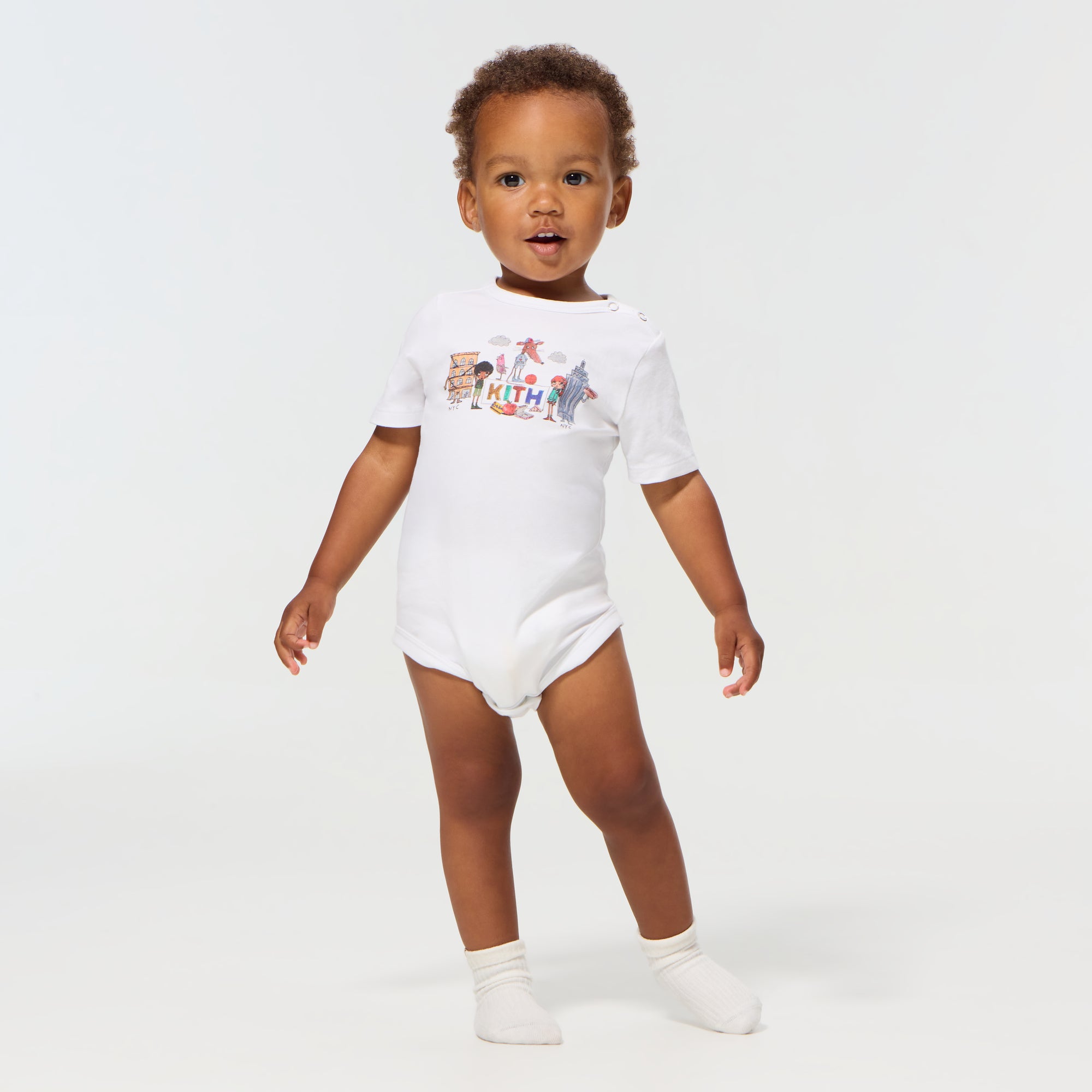 Kith Baby for Matthew Langille Graphic Bodysuit - White – Kith Japan
