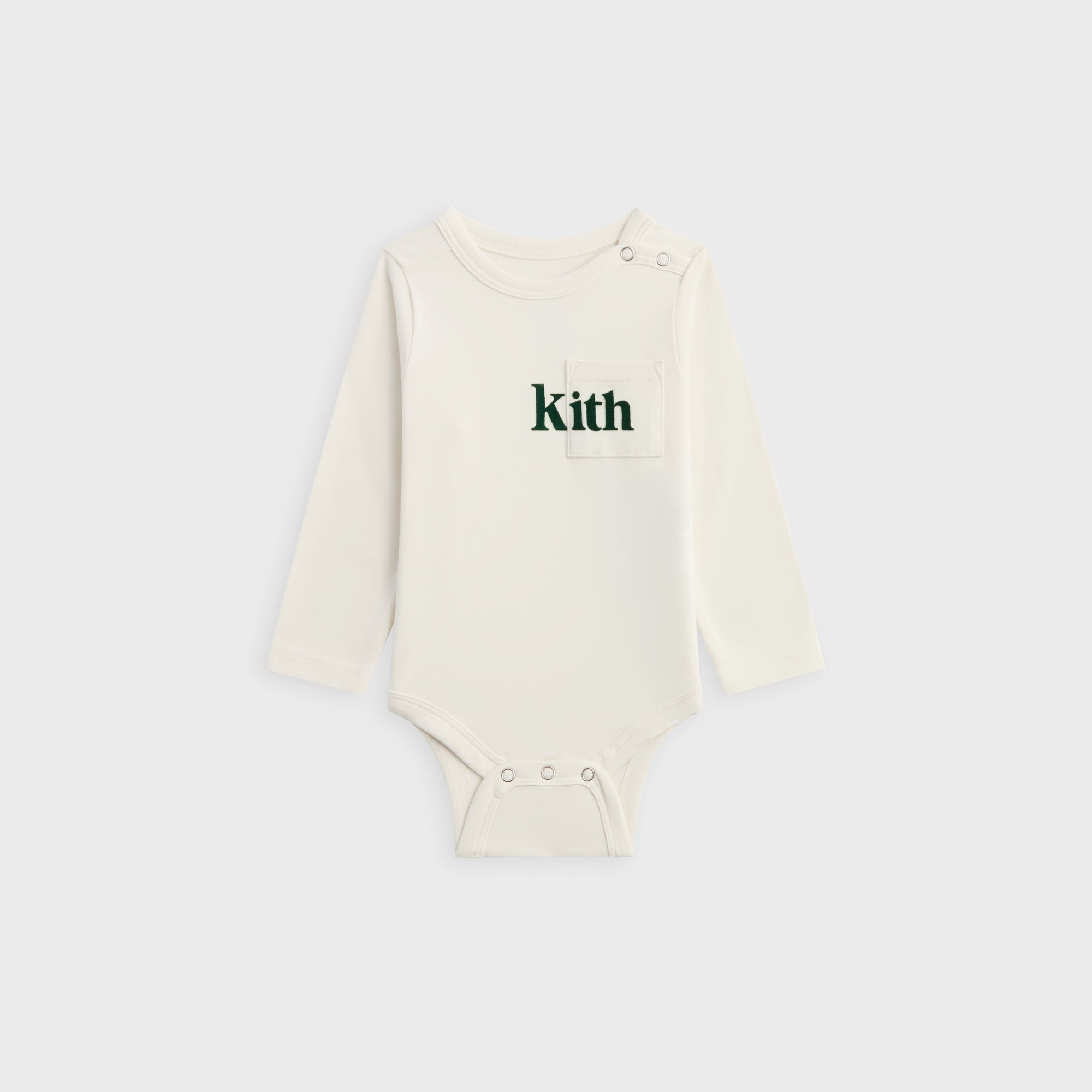 Kith Baby Logo Nelson Coverall - Light Heather Grey – Kith Japan