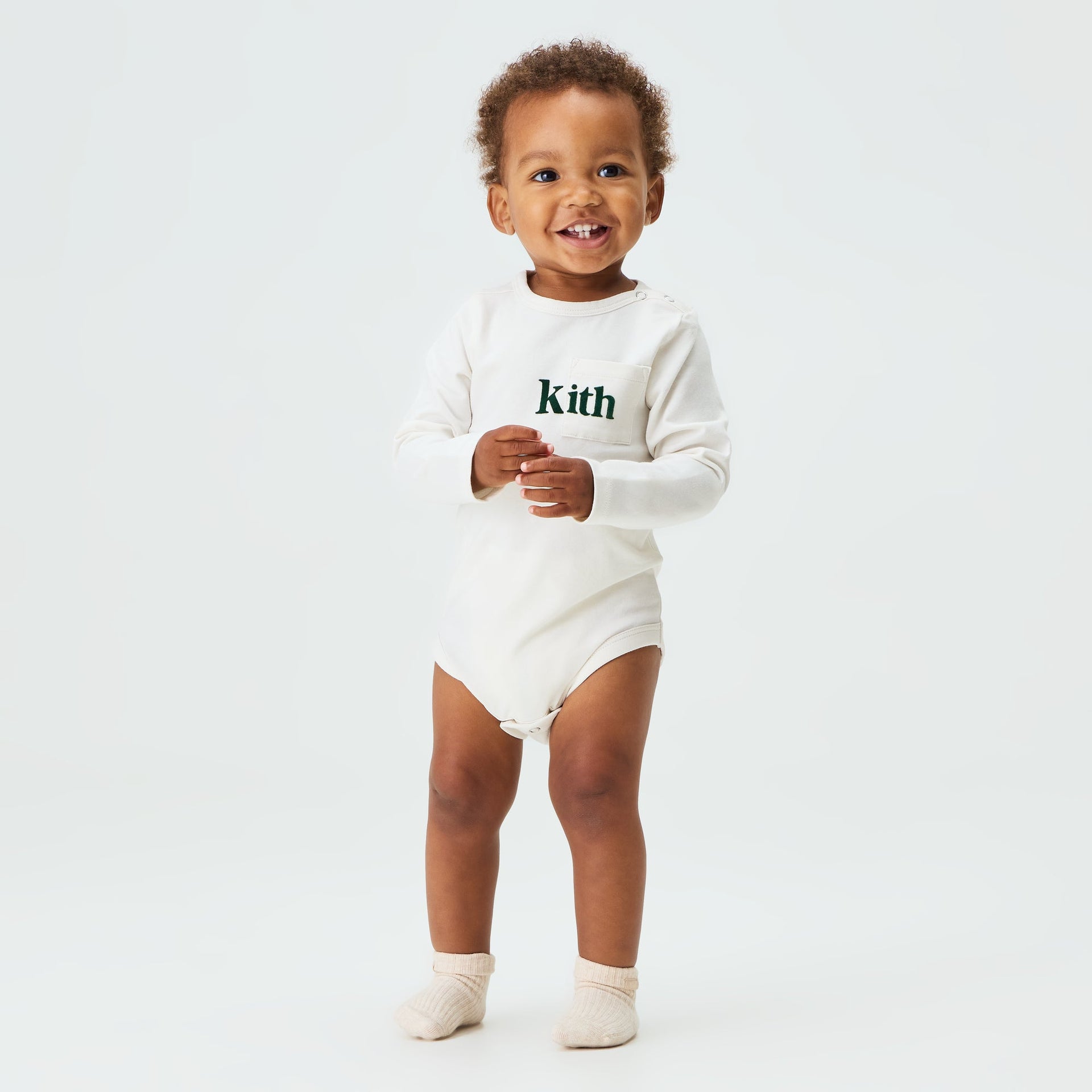 Kith Baby Quinn Graphic Bodysuit - Silk