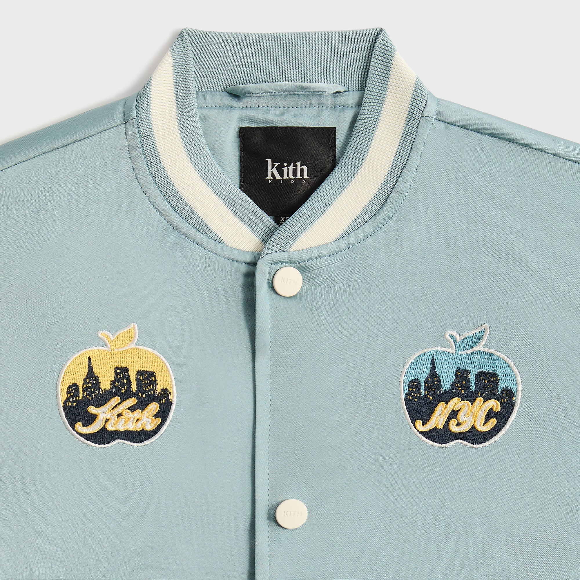 Kith Kids Satin New York Souvenir Jacket - Majestic – Kith Japan