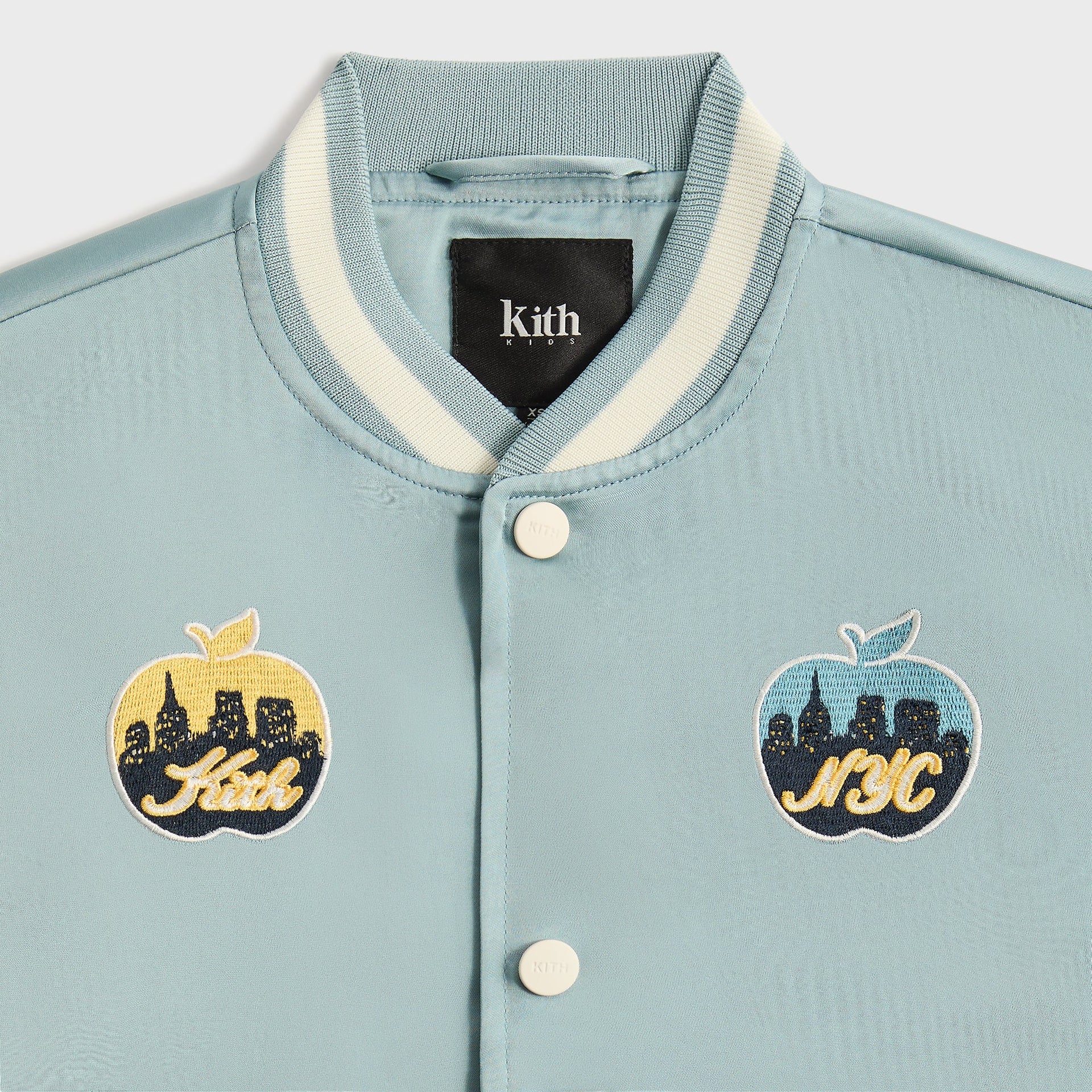 Kith Kids Satin New York Souvenir Jacket - Majestic