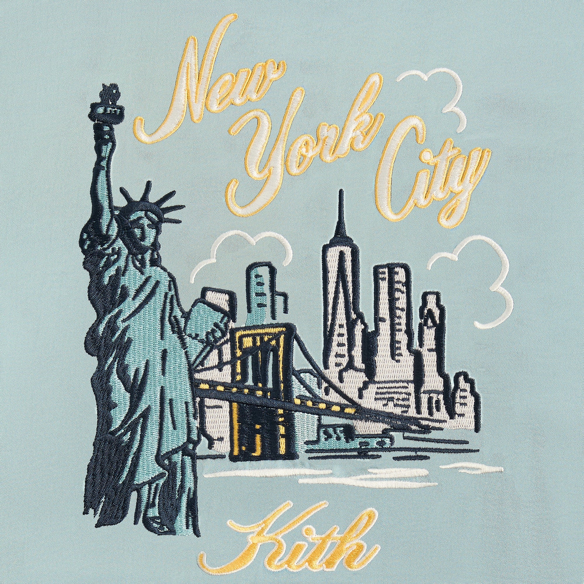 Kith Kids Satin New York Souvenir Jacket - Majestic – Kith Japan
