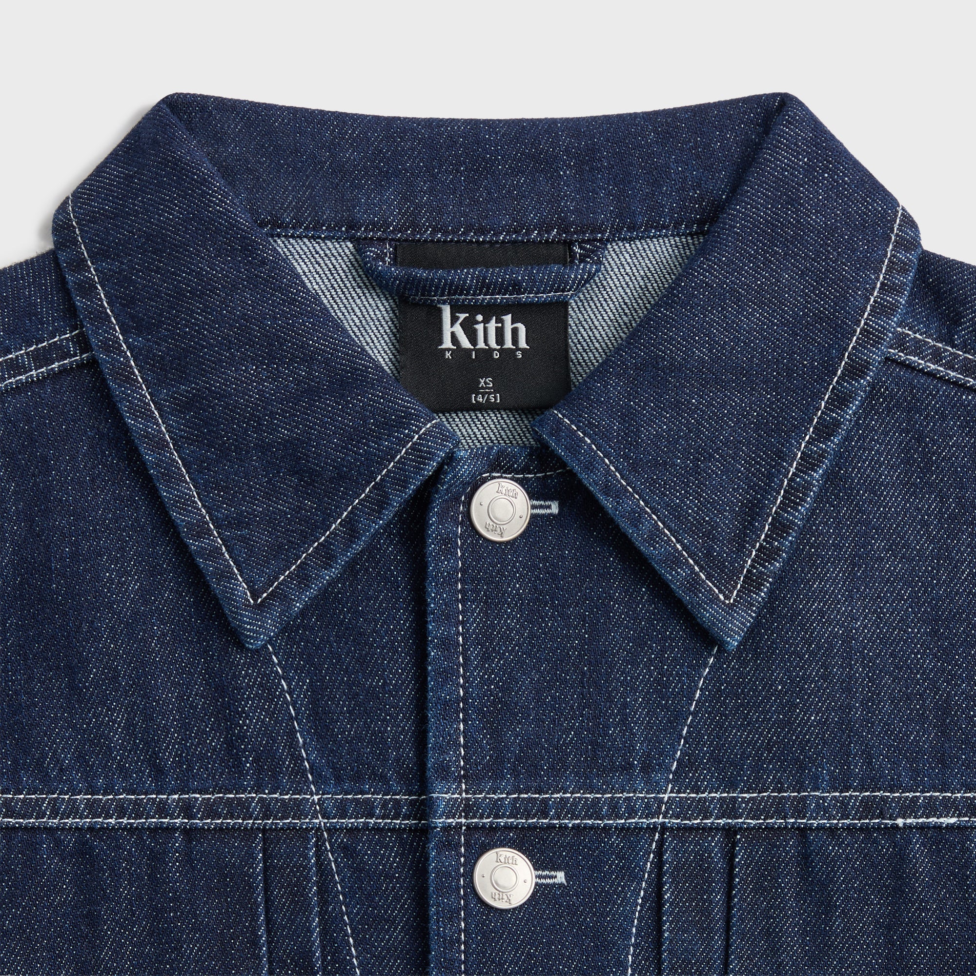Kith Kids Alonzo II Denim Jacket - Dark Indigo - PH – Kith Japan