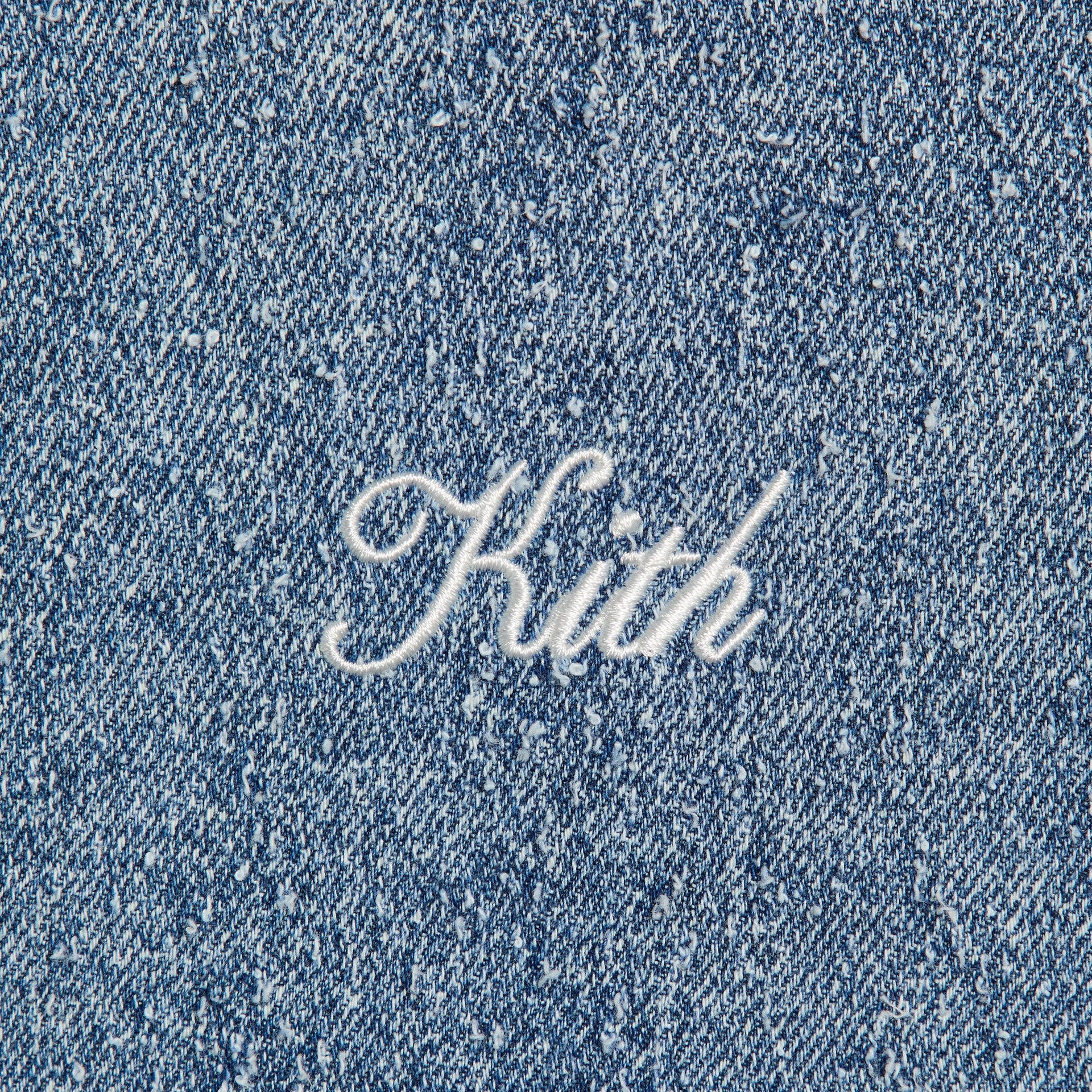 Kith Kids Patchwork Textured Denim Gi Shirt - Indigo