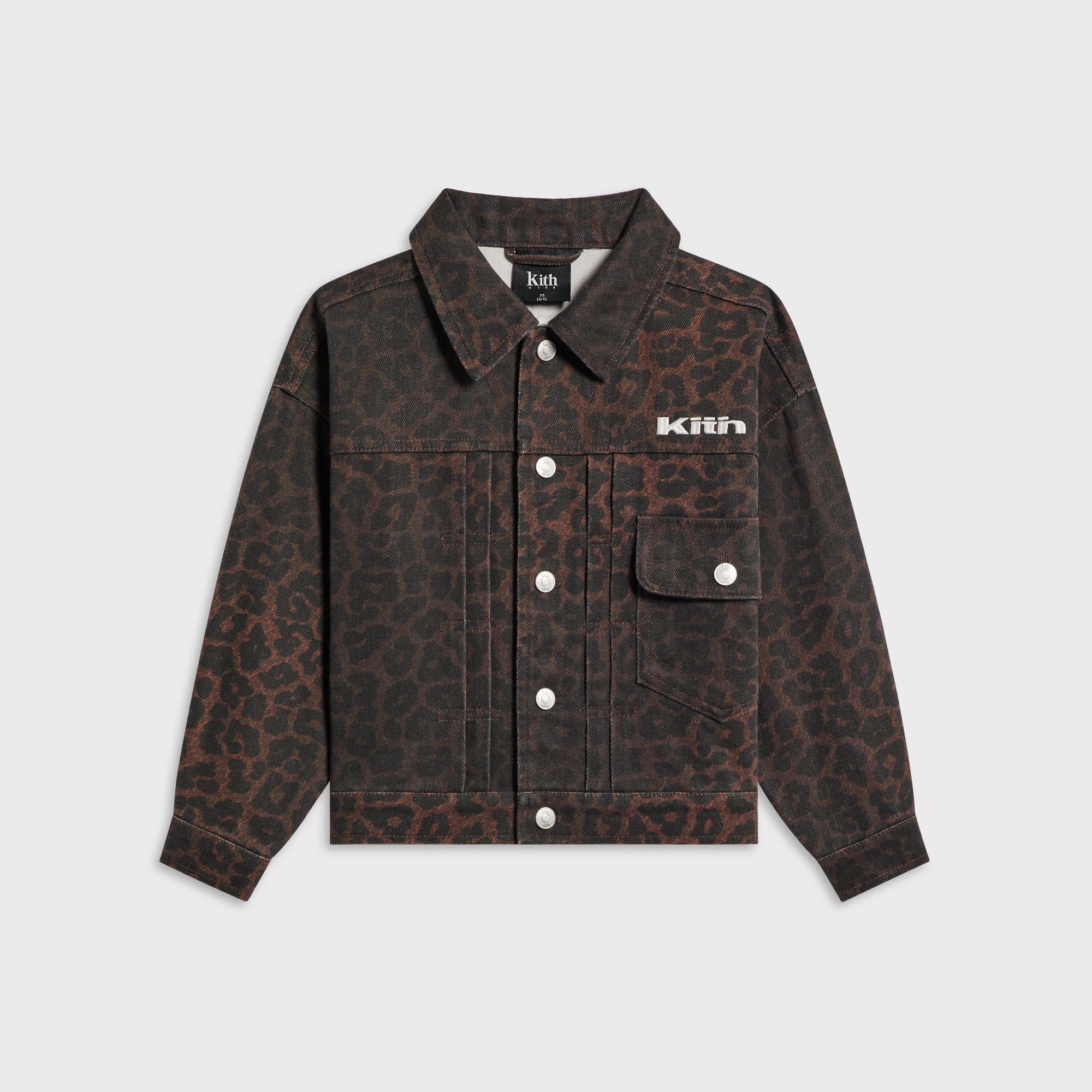 美品　KITH レオパード　カバーオール　アウター Kith Kids Leopard Alonzo Denim Jacket - Incognito – Kith Japan