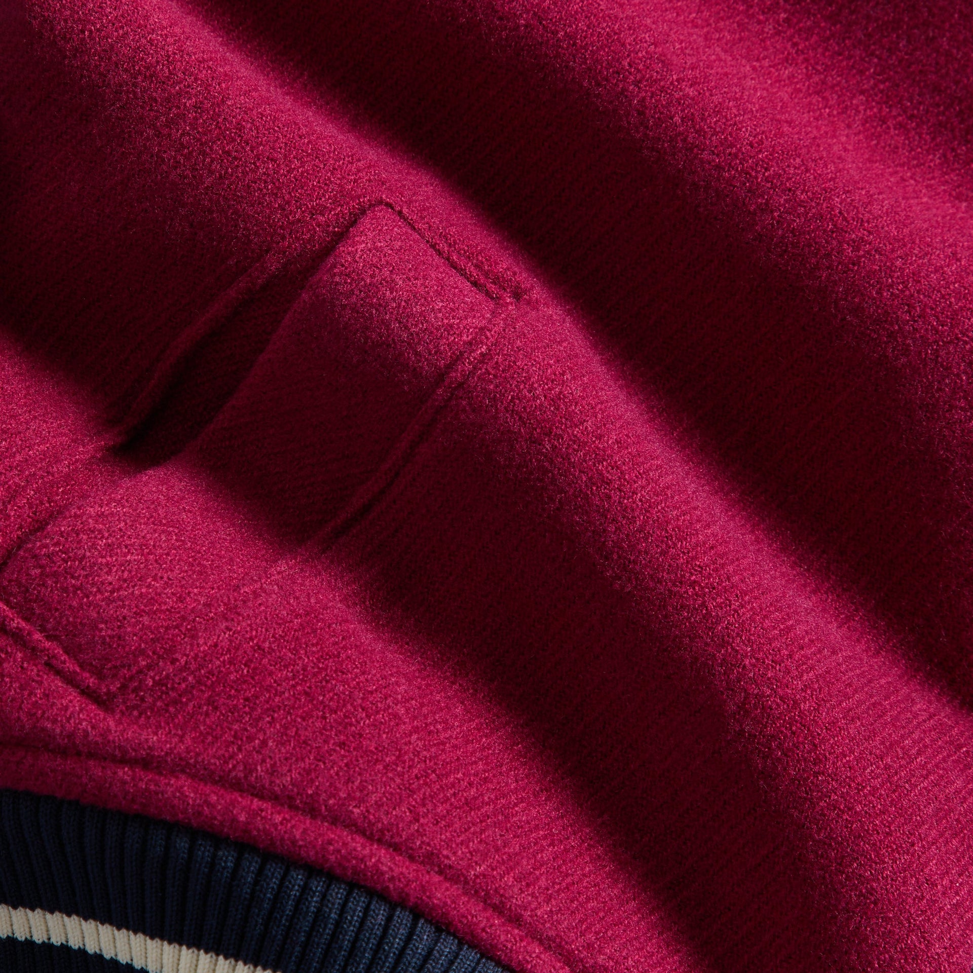 Kith Kids Cropped Varsity Jacket - Noir