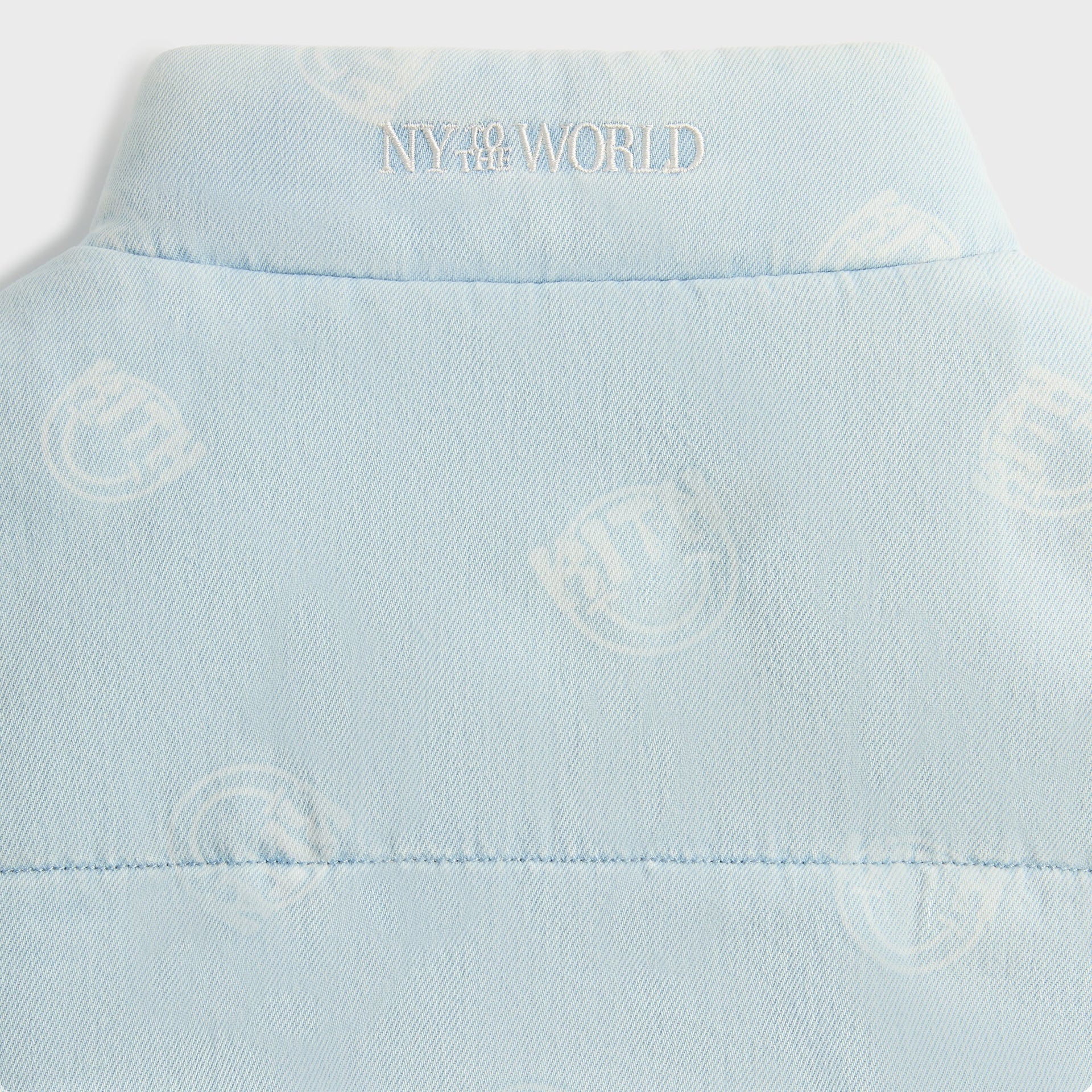 Kith Kids Textured Novelty Vest - Opal Light Wash