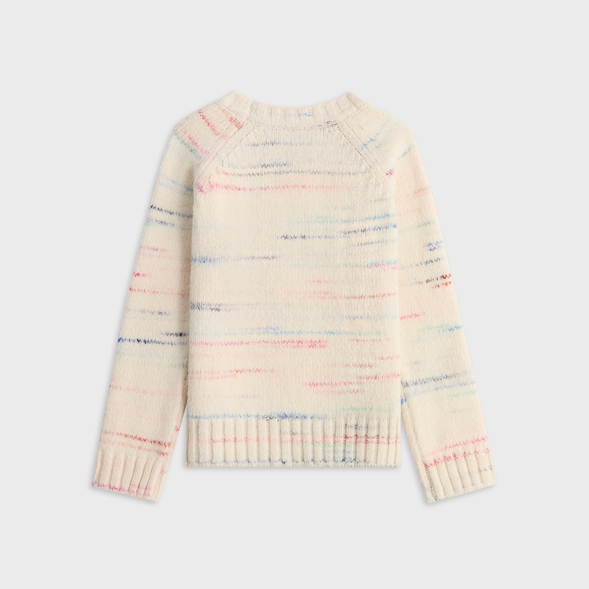 Kith Kids Raglan Crewneck Logo Sweater - Silk