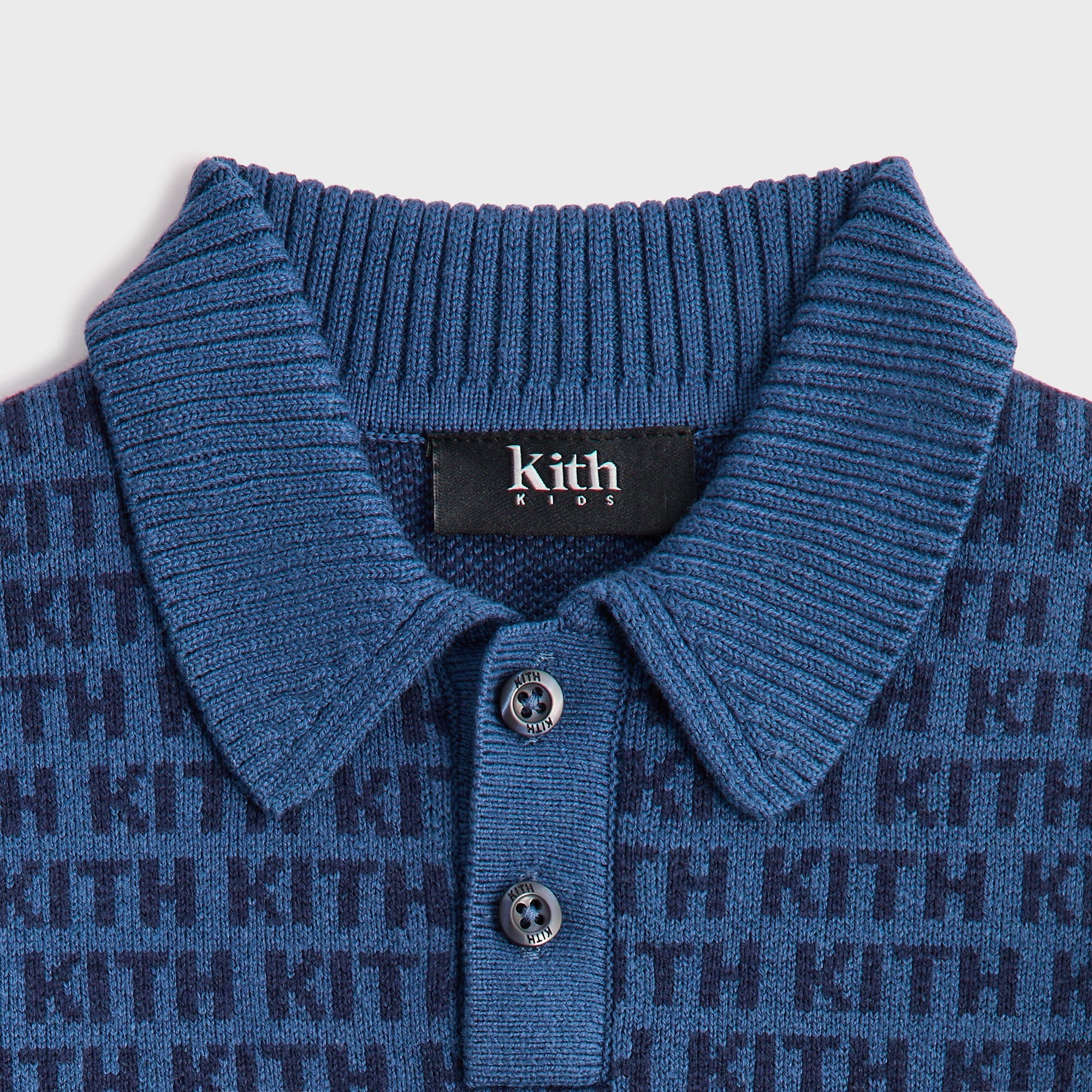 Kith Kids Monogram Jacquard Tilden Polo - Torpedo – Kith Japan
