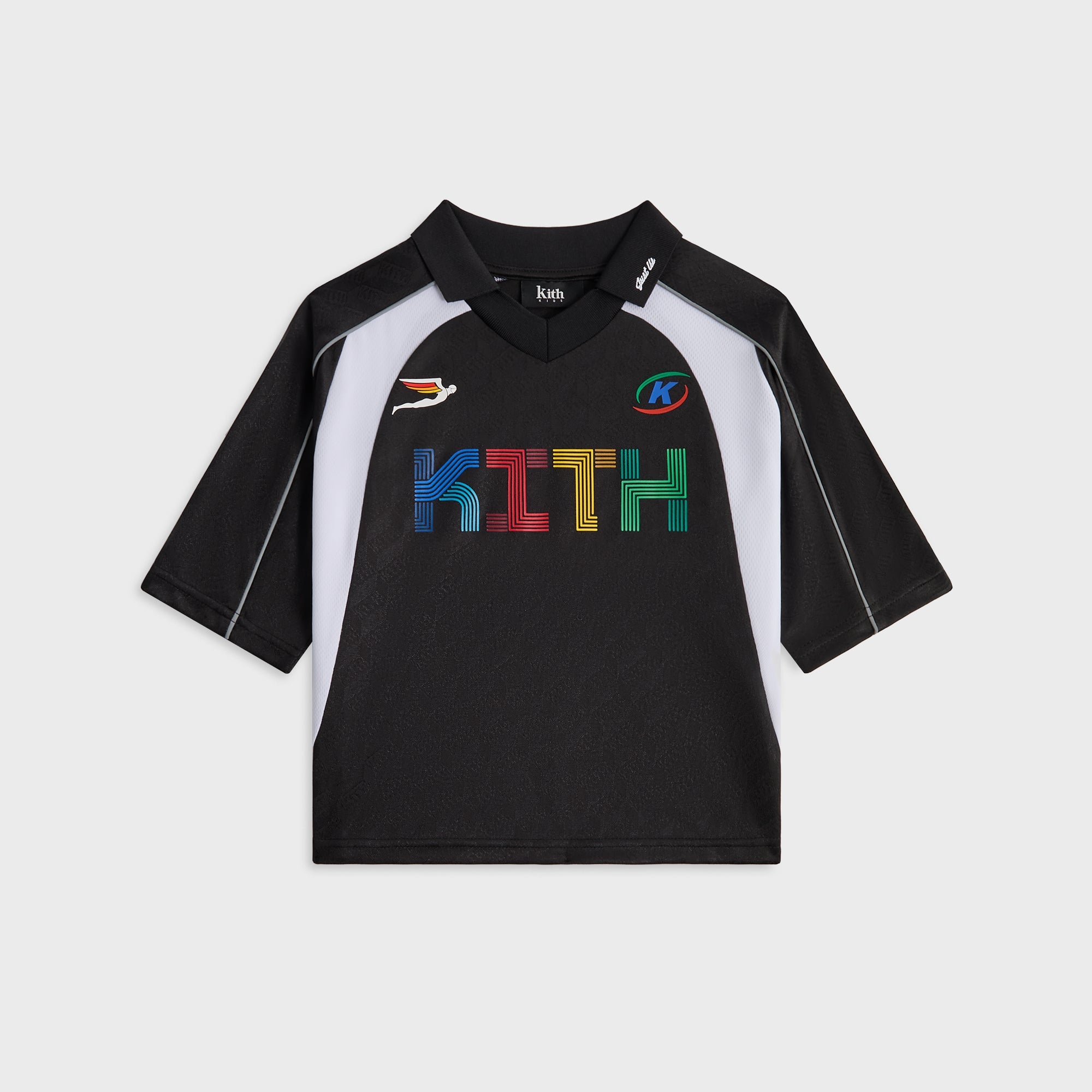 Kith Kids Short Sleeve Soccer Polo - Black – Kith Japan