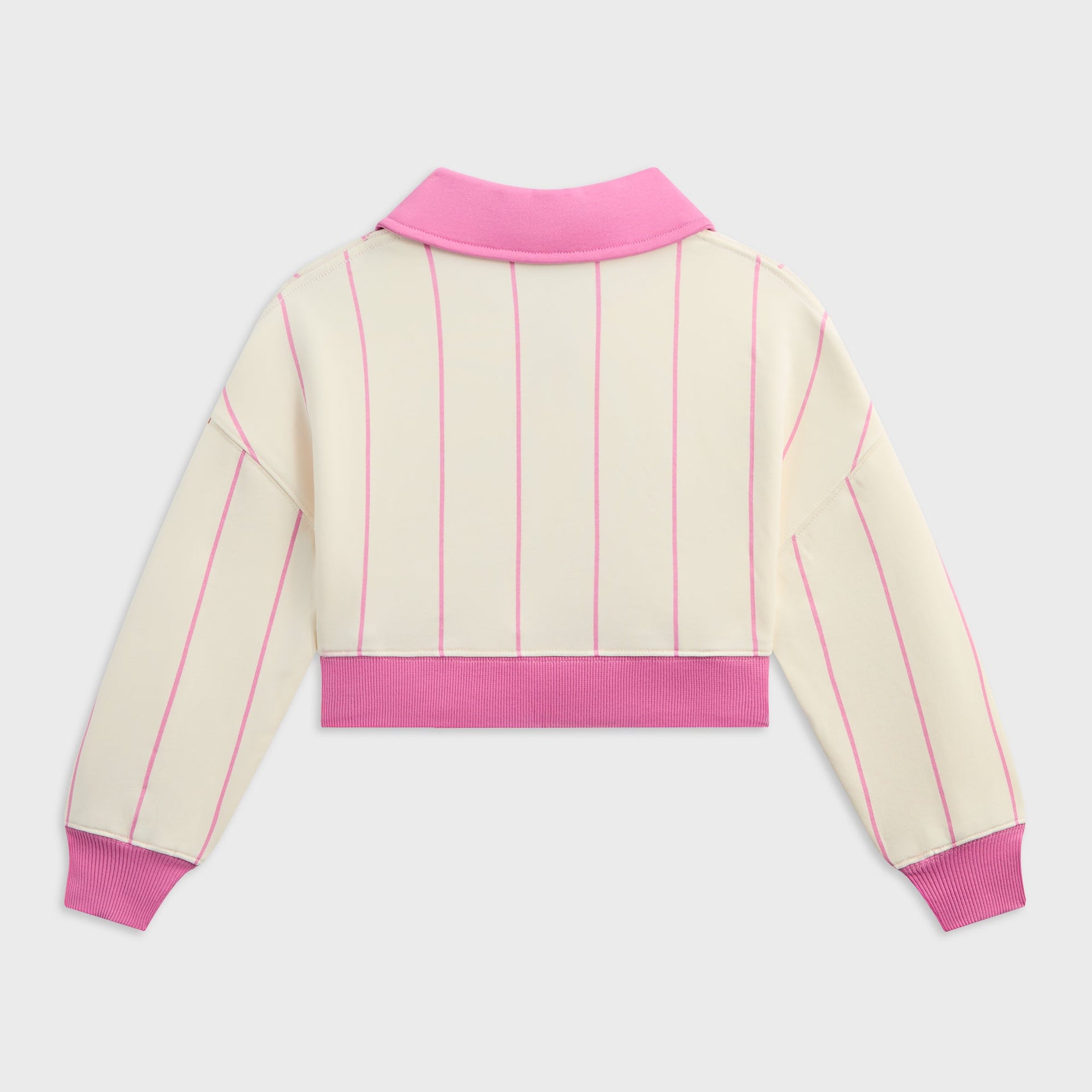 Kith Kids Cropped Collared Nelson Sweatshirt - Bubble