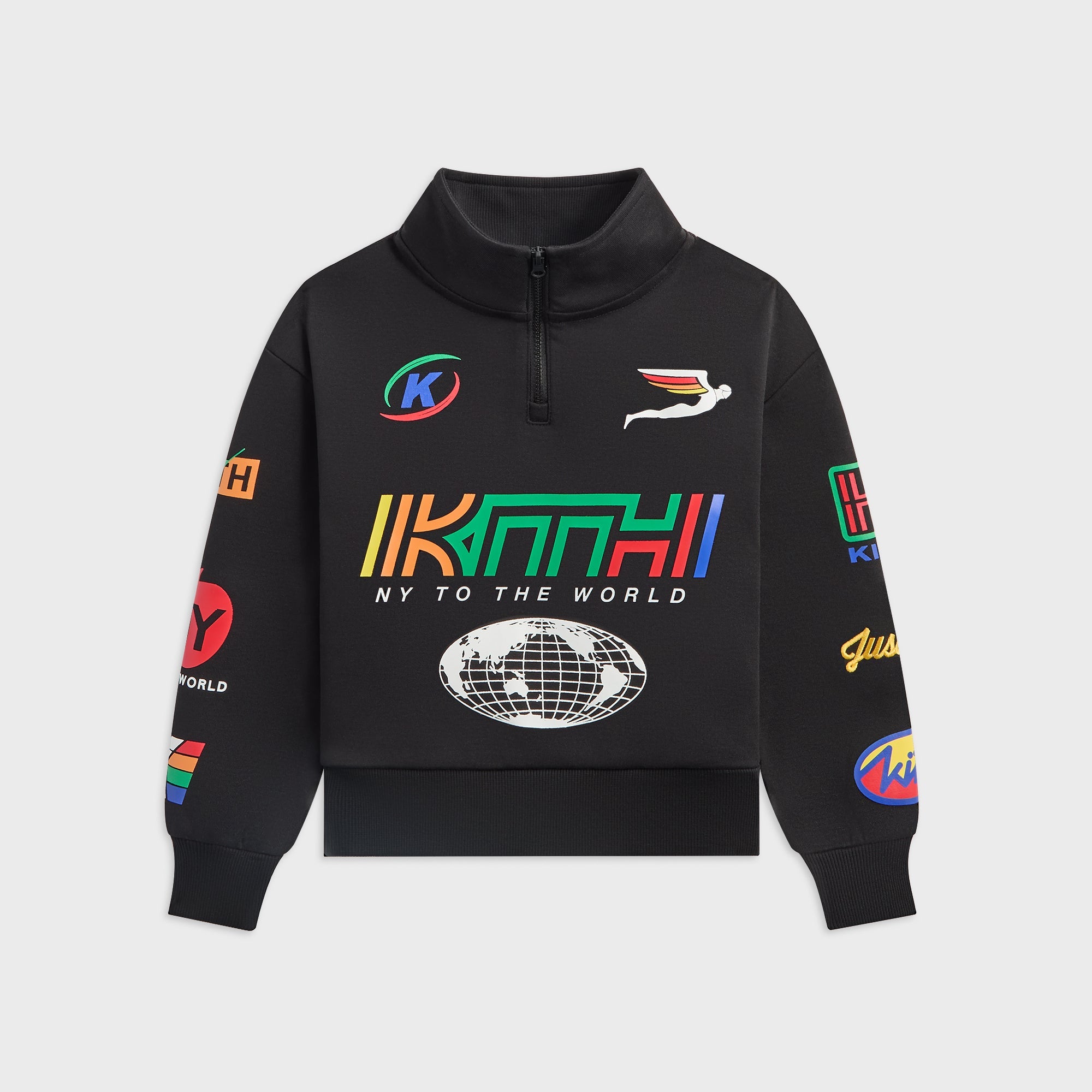 Kith Kids Logo Hunter Pullover - Black – Kith Japan