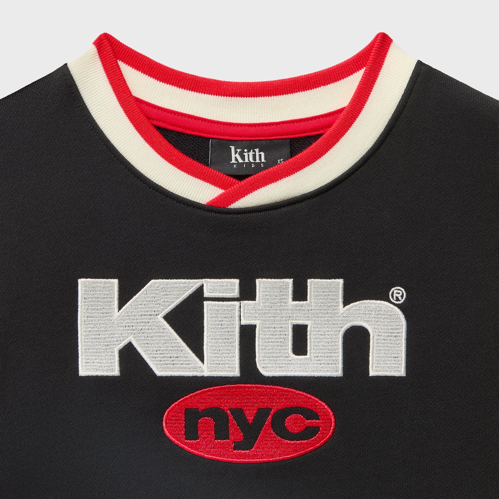 Kith Kids NYC Nimbus Logo Nelson Crewneck - Black – Kith Japan