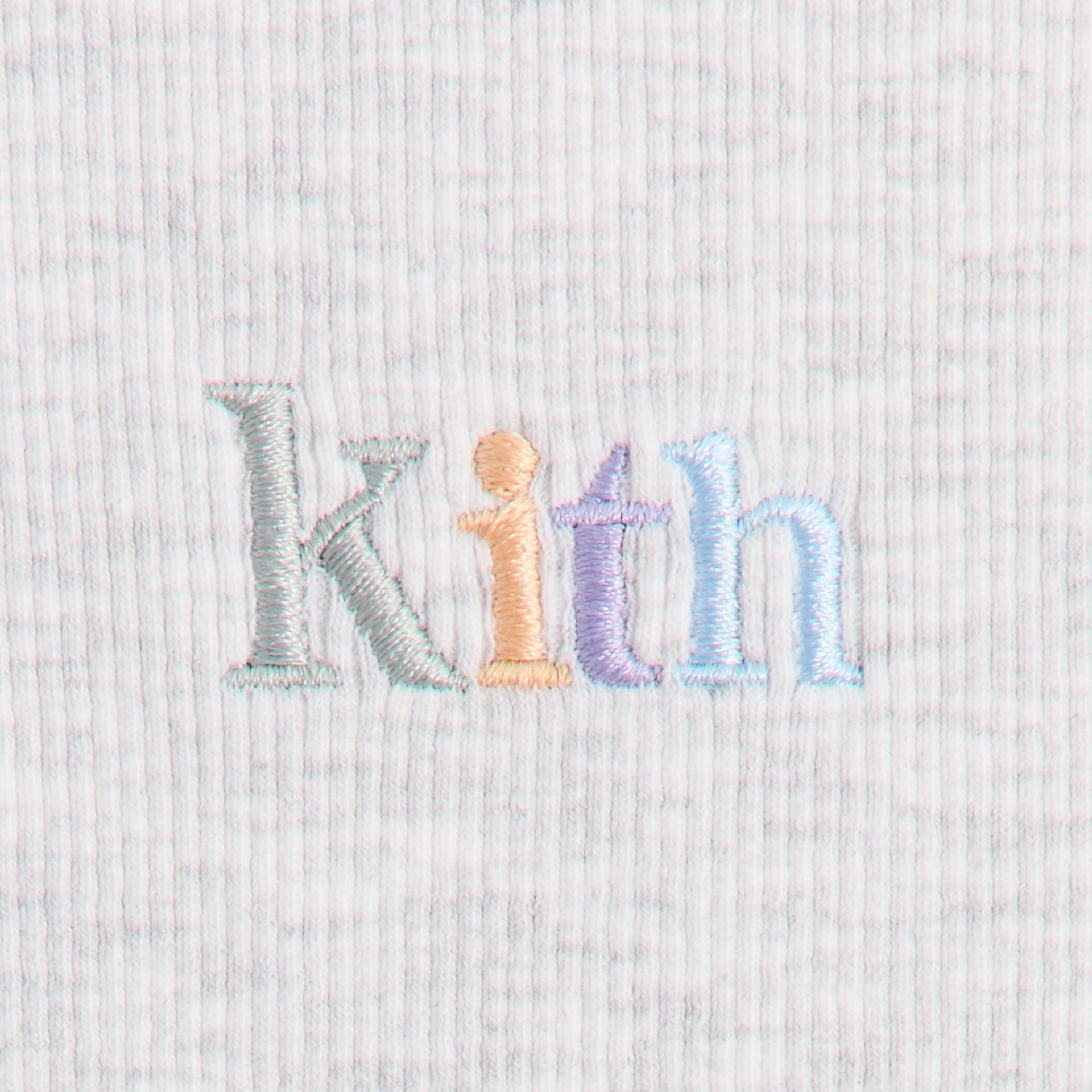 Kith Kids Long Sleeve Mulberry Tee - Light Heather Grey